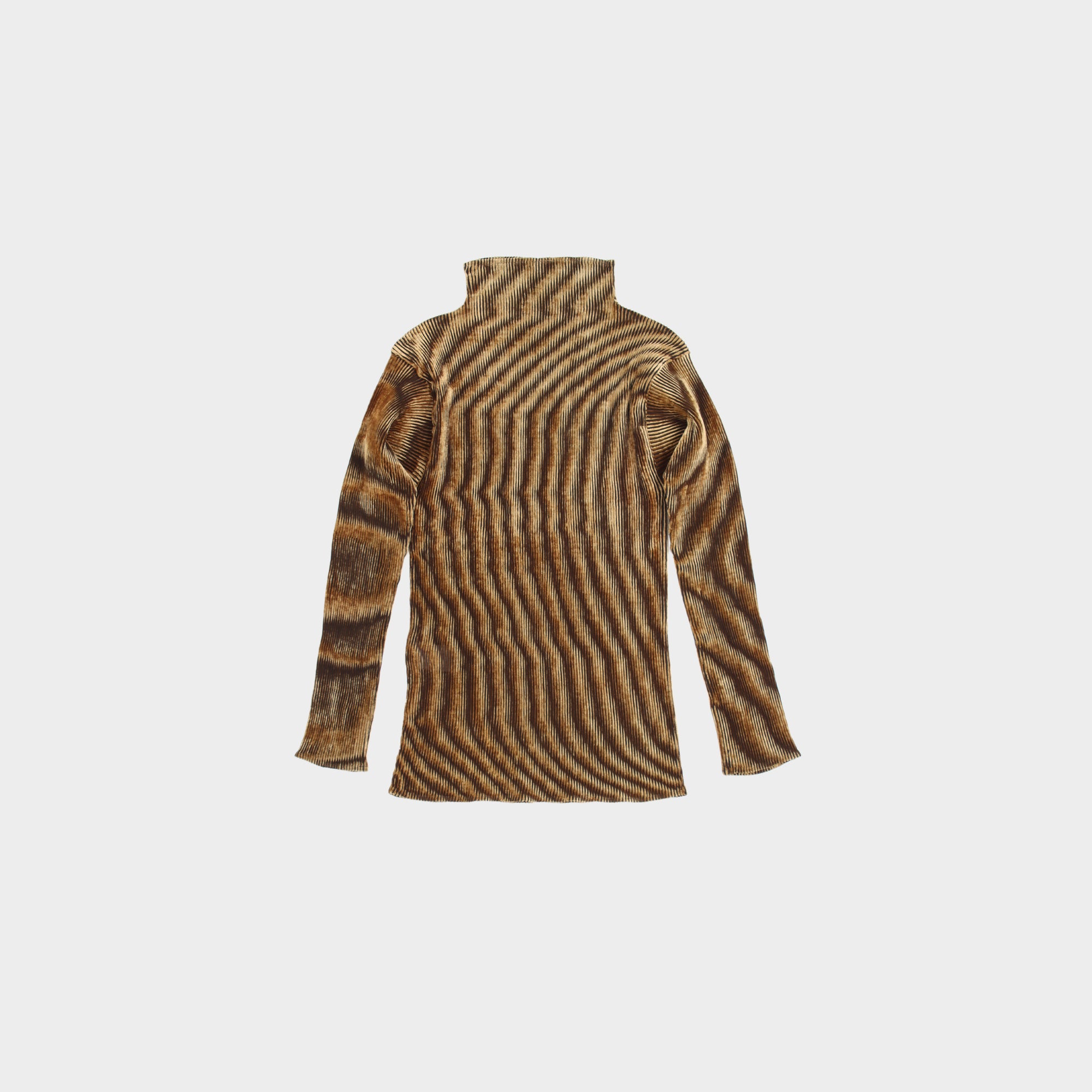 Issey Miyake Velour pleated set