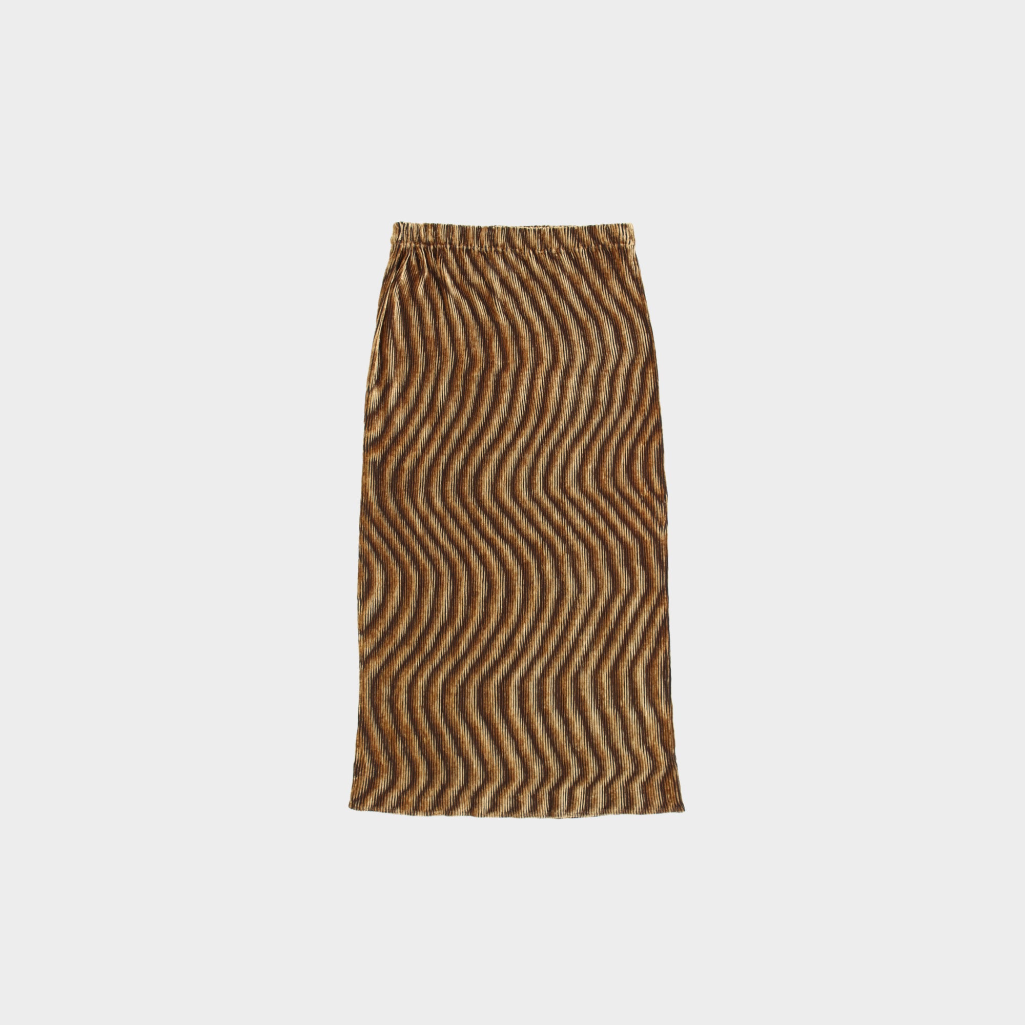 Issey Miyake Velour pleated set