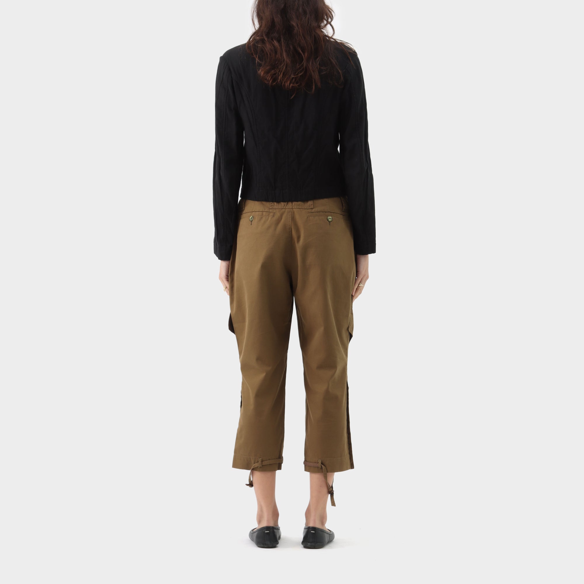 Jean Paul Gaultier Cropped Cargo Pants