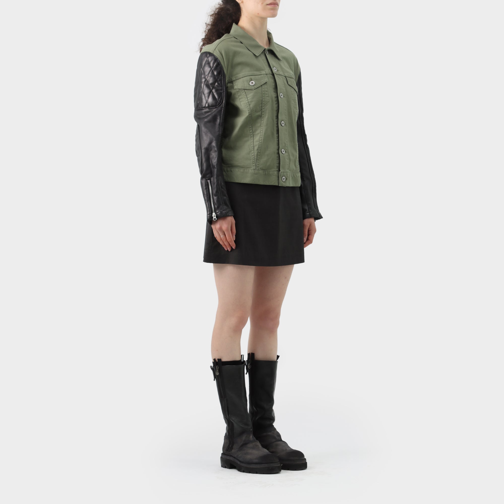 Junya Watanabe Cropped Padded Sleeve Jacket