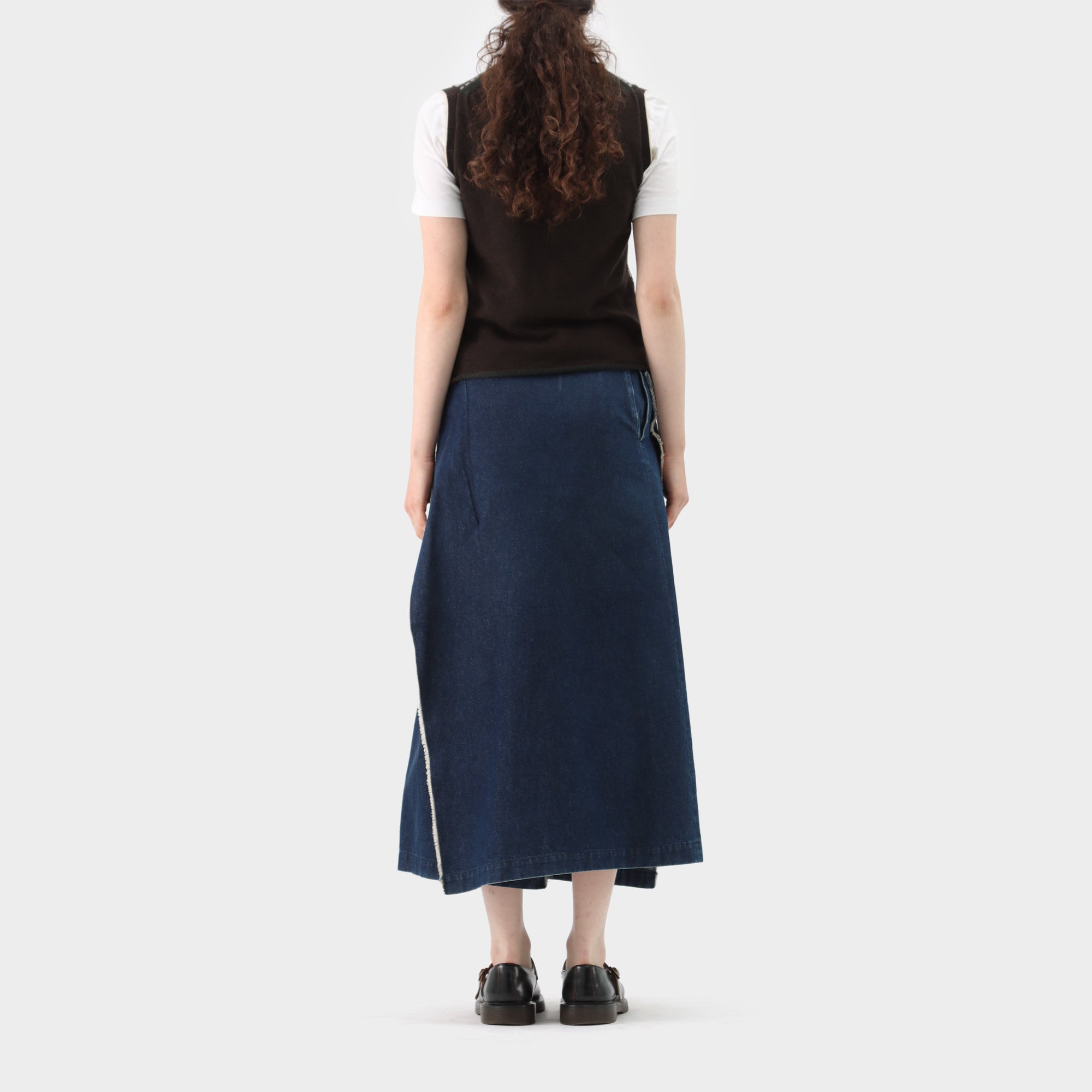 Junya Watanabe Patterned Knit Vest