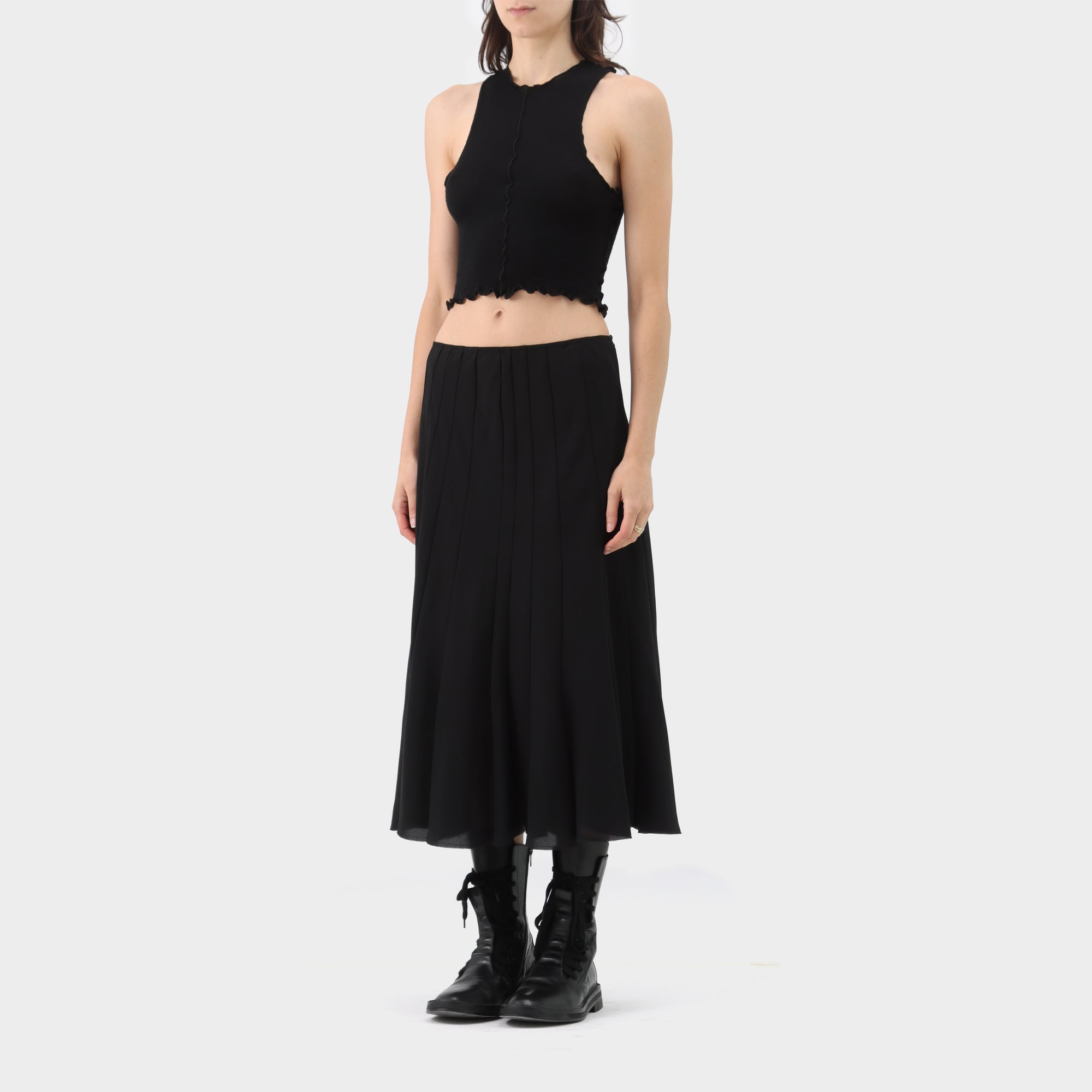 Junya Watanabe Panelled Kick Skirt
