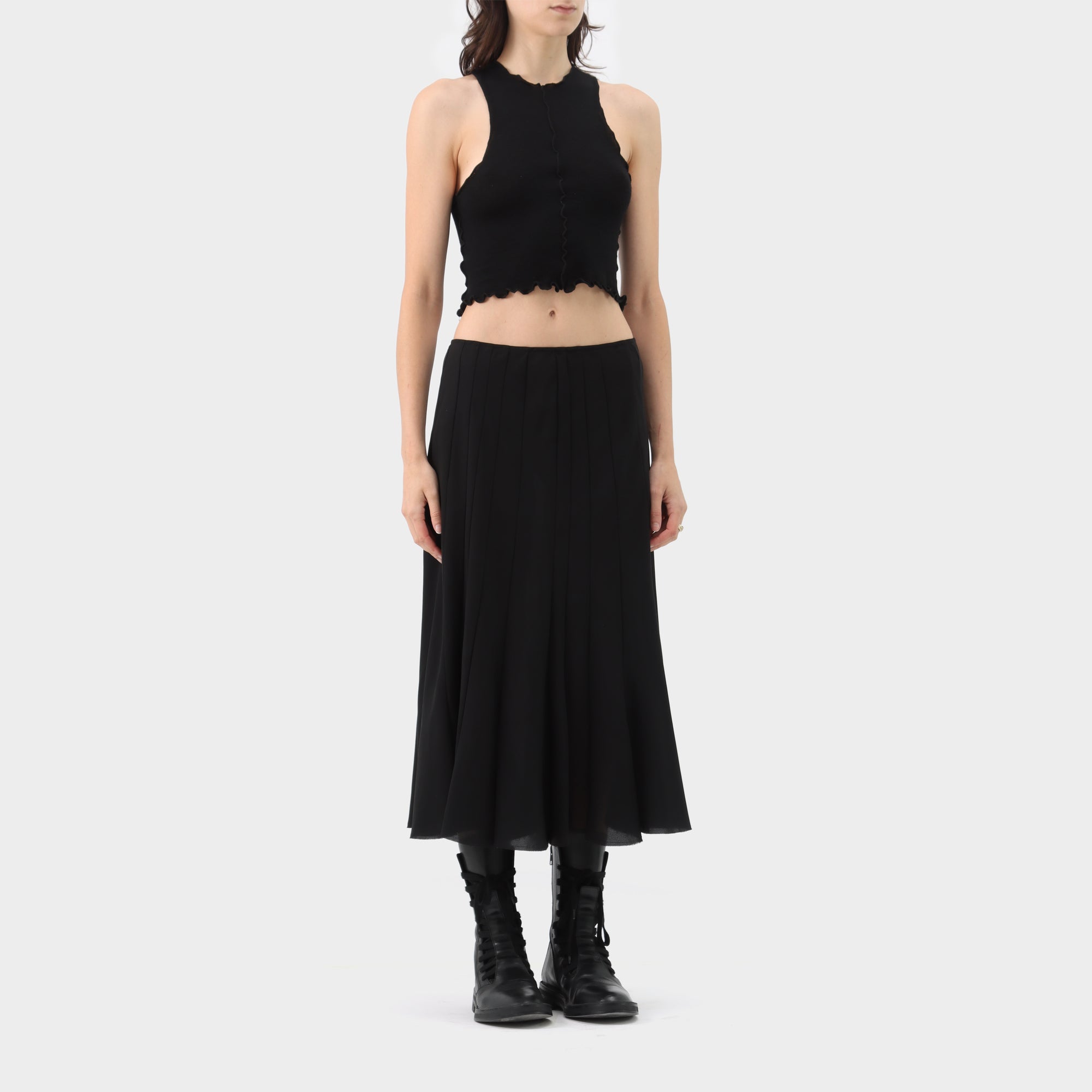 Junya Watanabe Panelled Kick Skirt