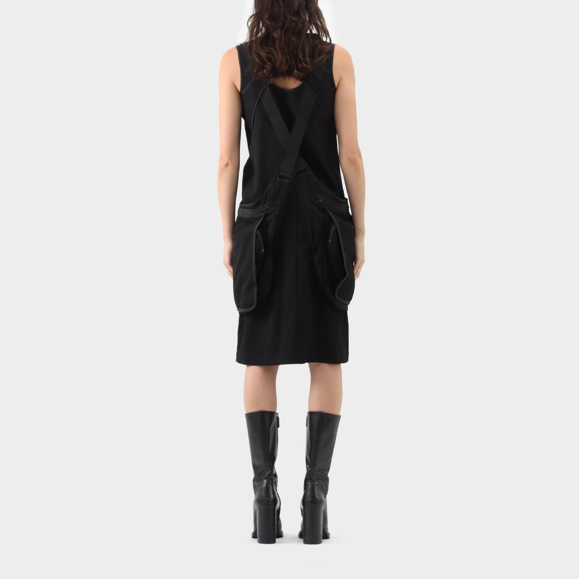 Junya Watanabe Wool Cross Body Bag Dress