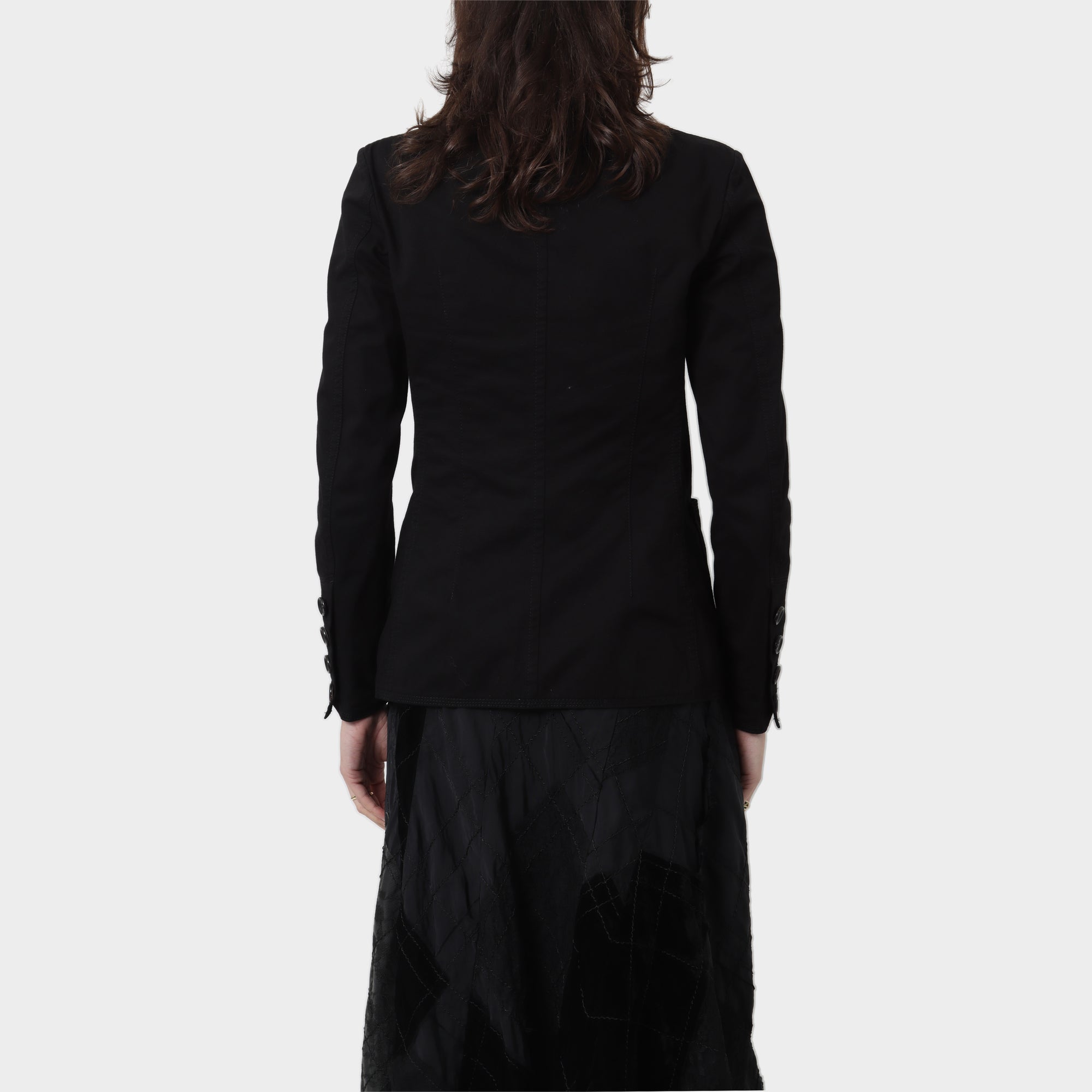 Junya Watanabe Wide Lapel Cotton Blazer