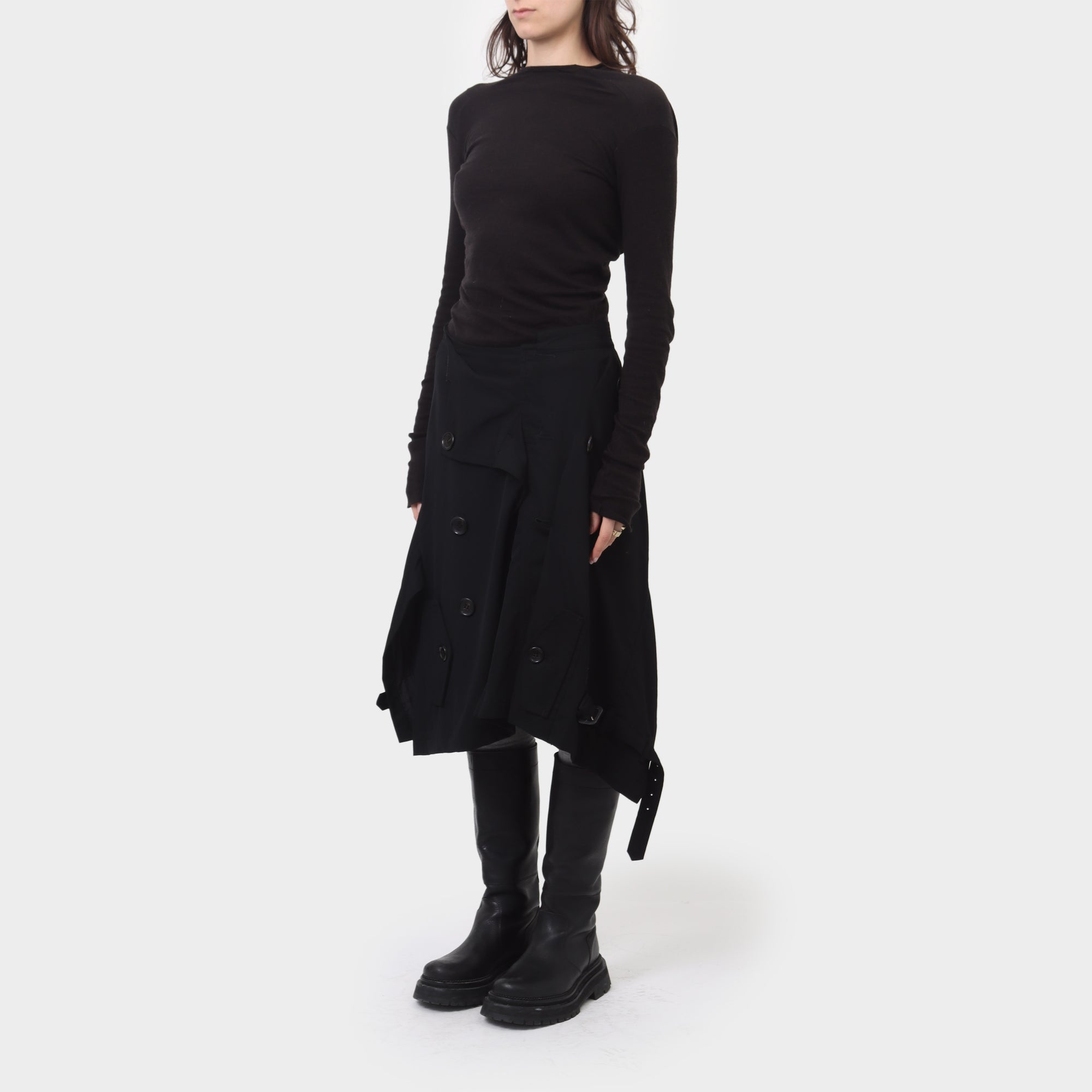 Junya Watanabe Reworked Trench Skirt
