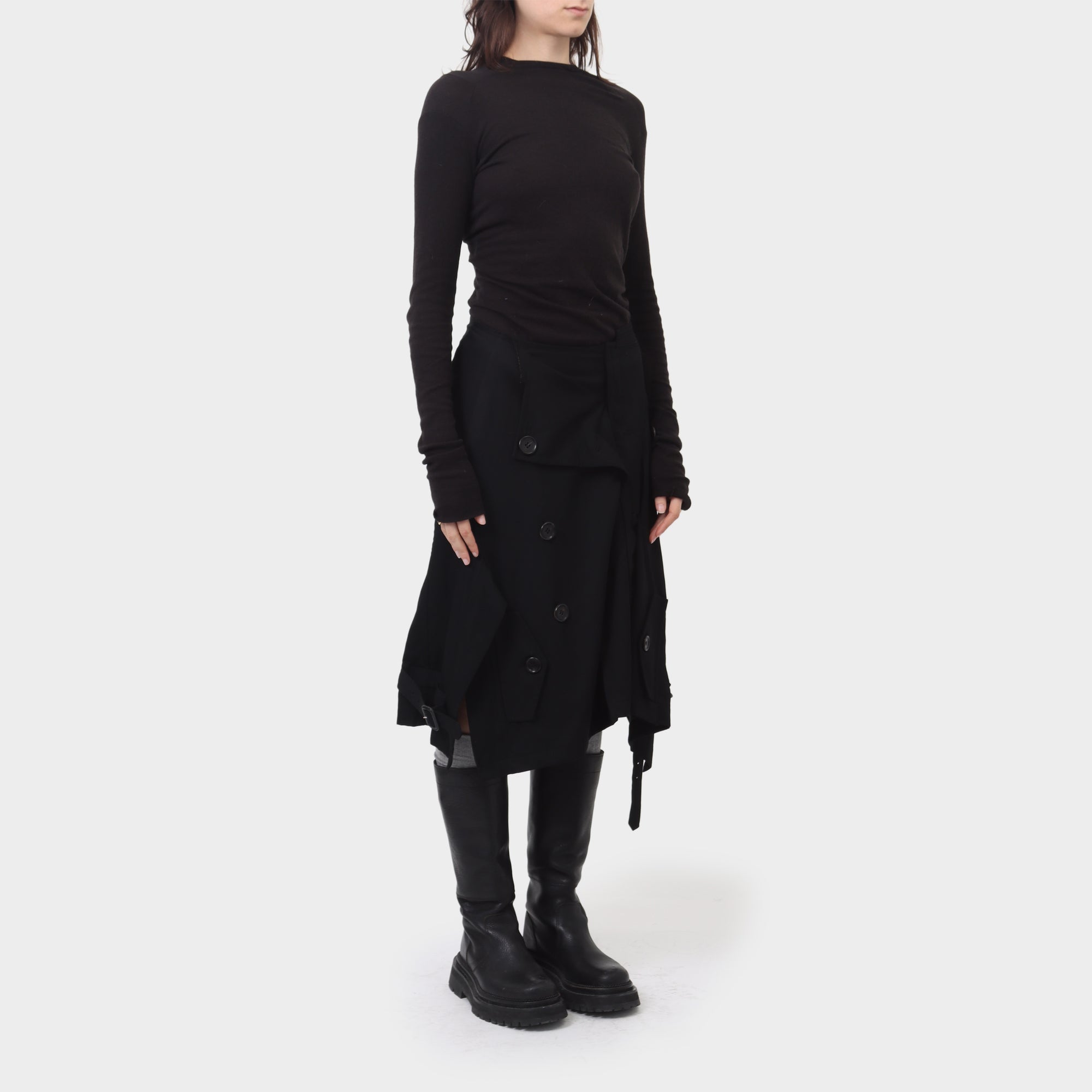 Junya Watanabe Reworked Trench Skirt