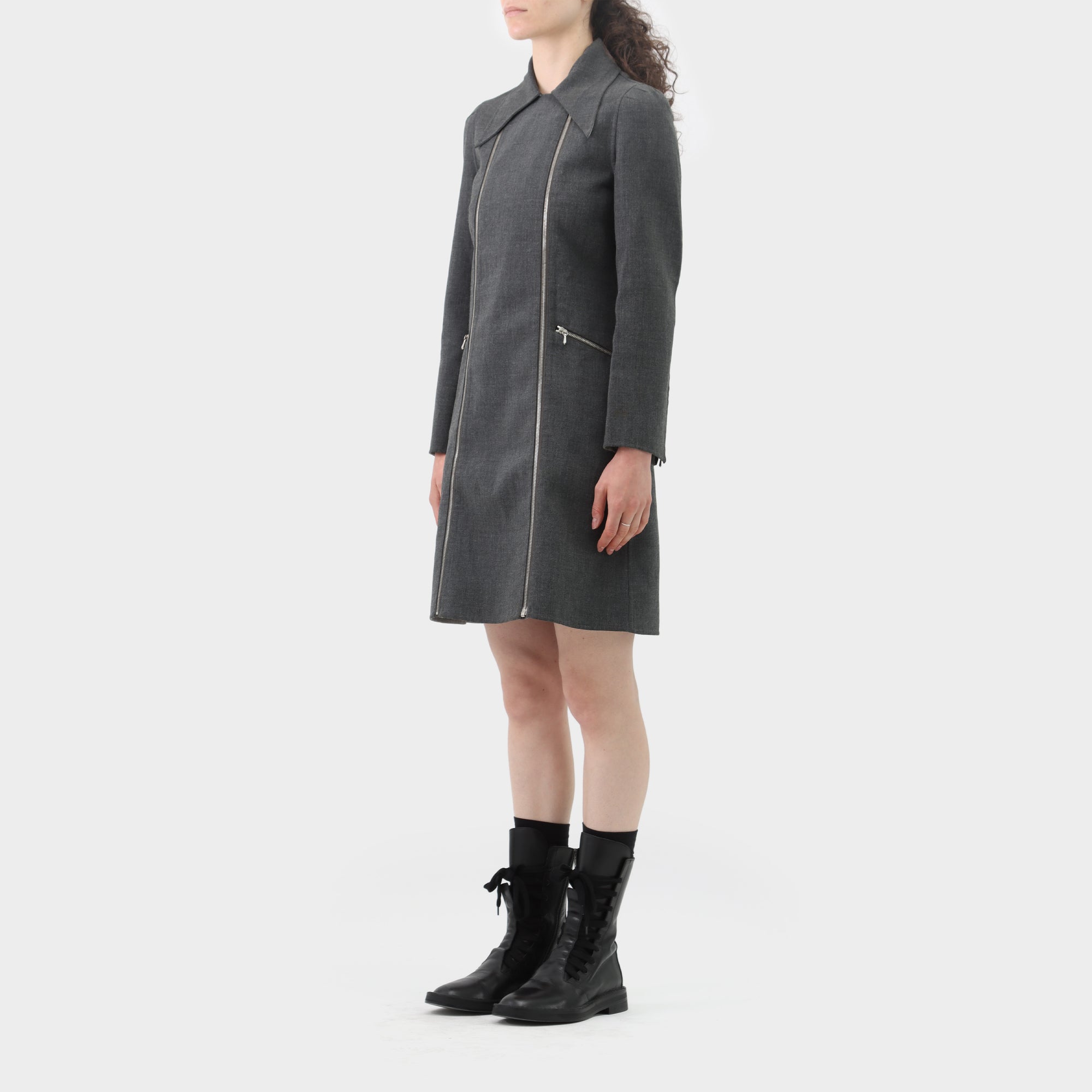 Katharine Hamnett London Zipped Trench Dress