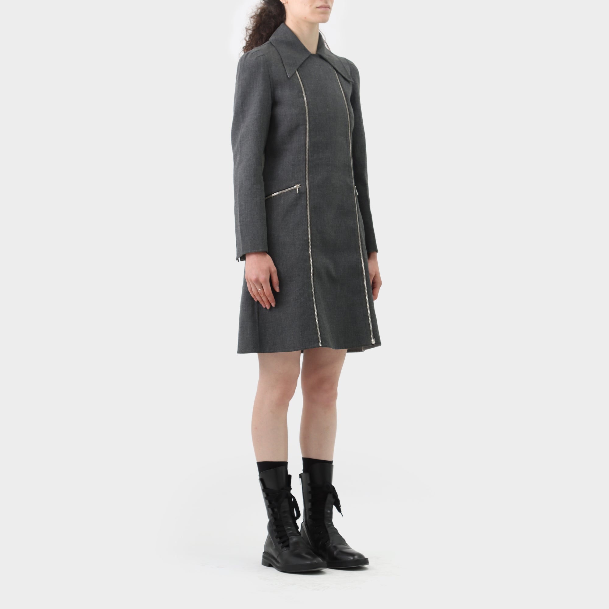 Katharine Hamnett London Zipped Trench Dress