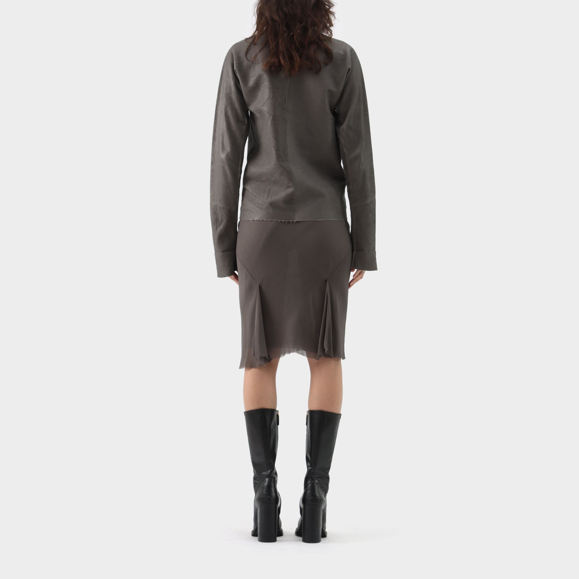 MA+ Textured Leather Jacket