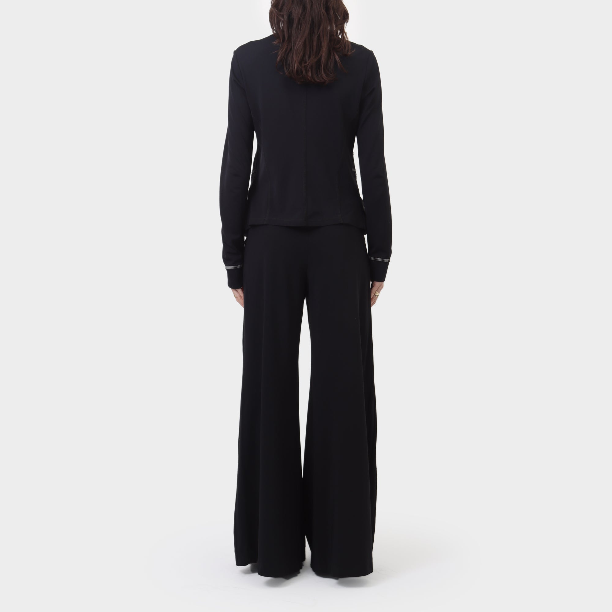 Marithé+François Girbaud Fitted Contrast Stitch Jacket