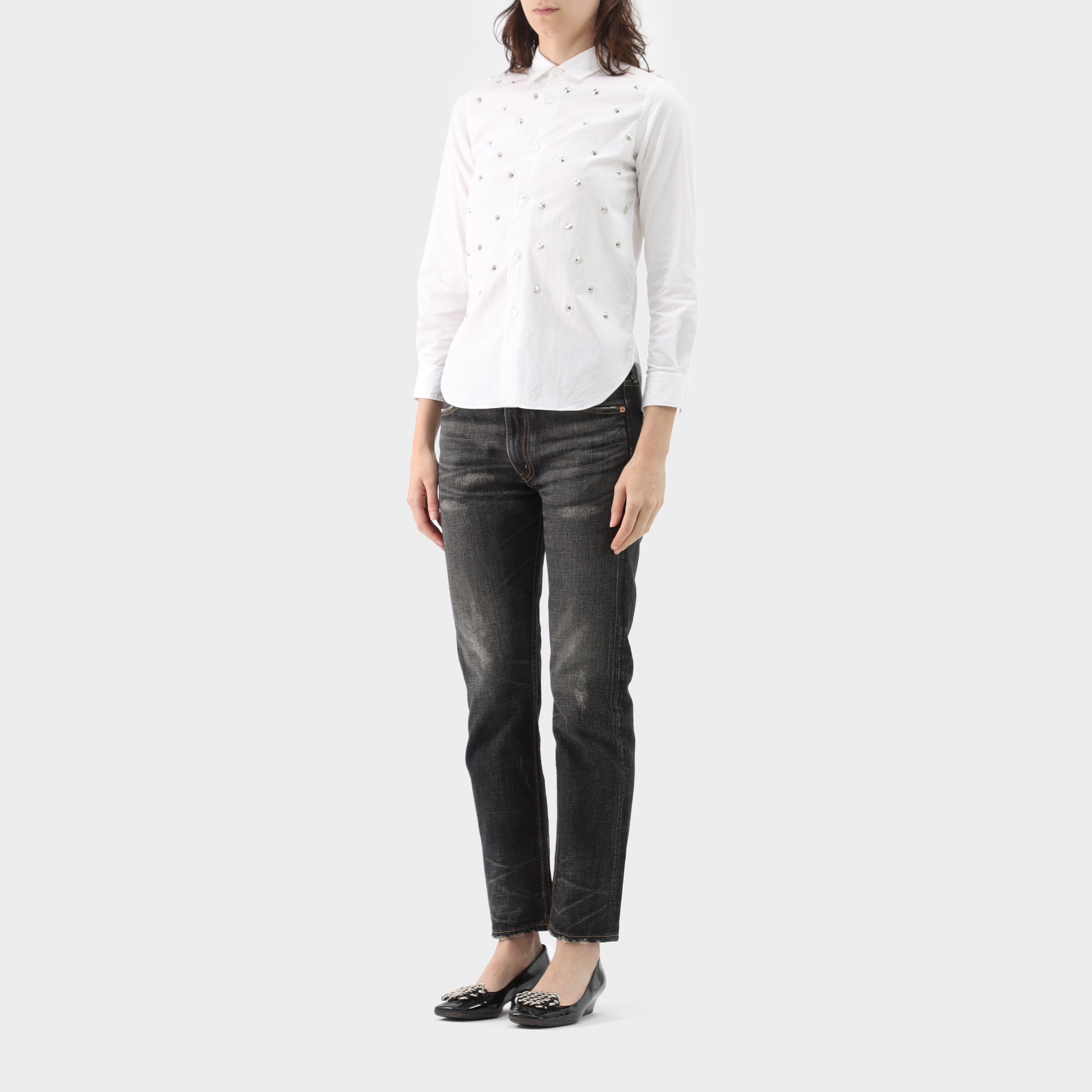 Junya Watanabe Cotton Studded Shirt