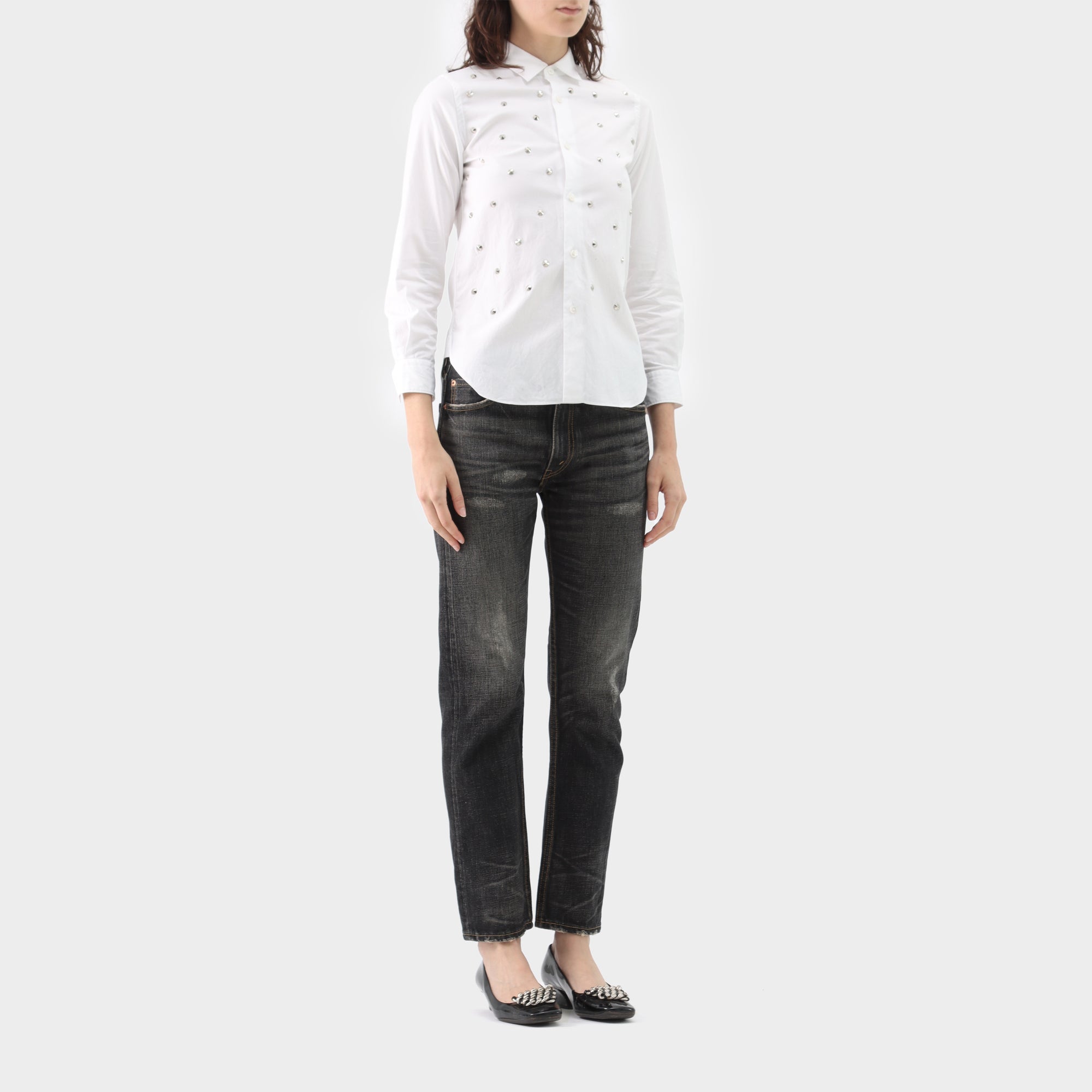Junya Watanabe Cotton Studded Shirt
