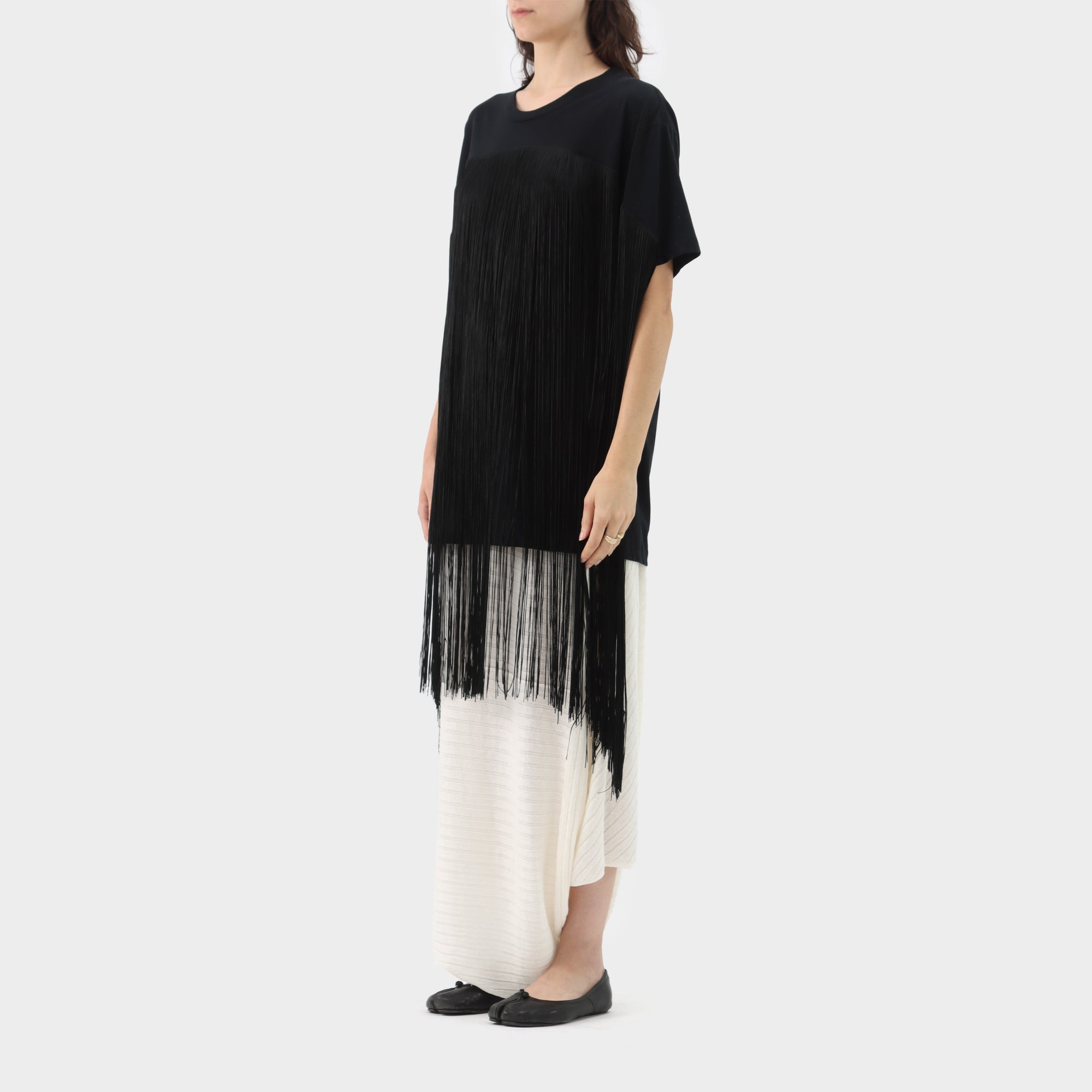 Maison Margiela Cotton Fringe T-Shirt