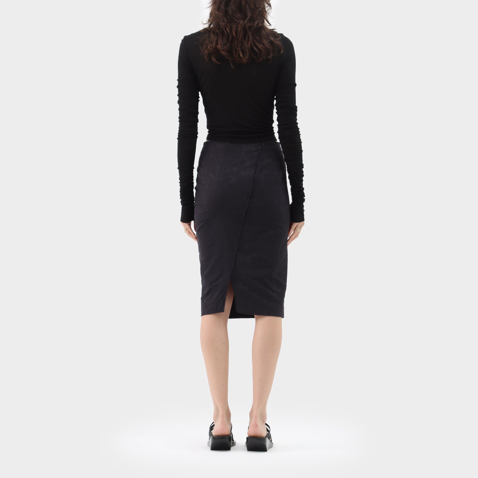 Maison Margiela Patterned Pencil Skirt