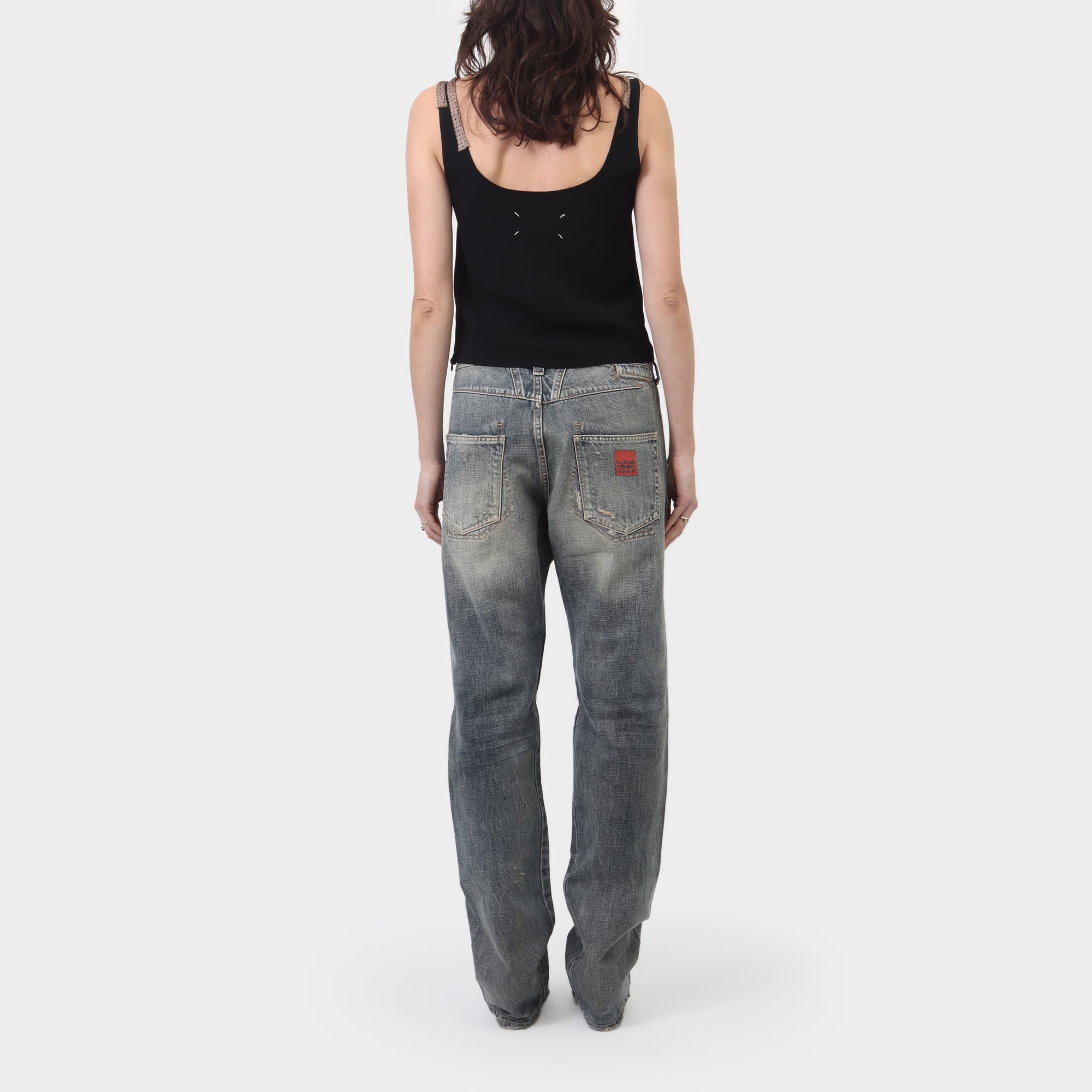 Maison Margiela Polka Dot Strap Camisole