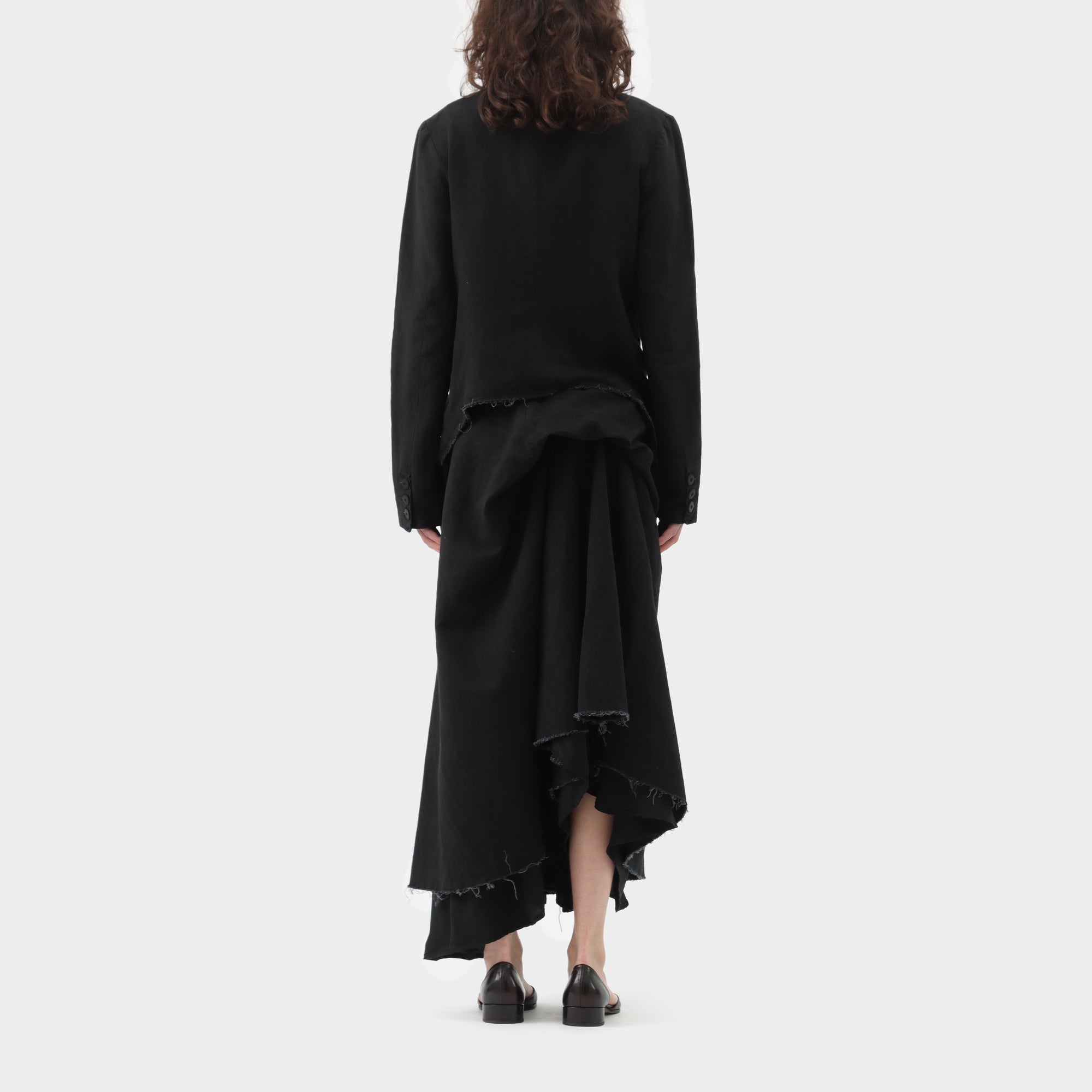 Marc le Bihan Deconstructed Wrap Dress