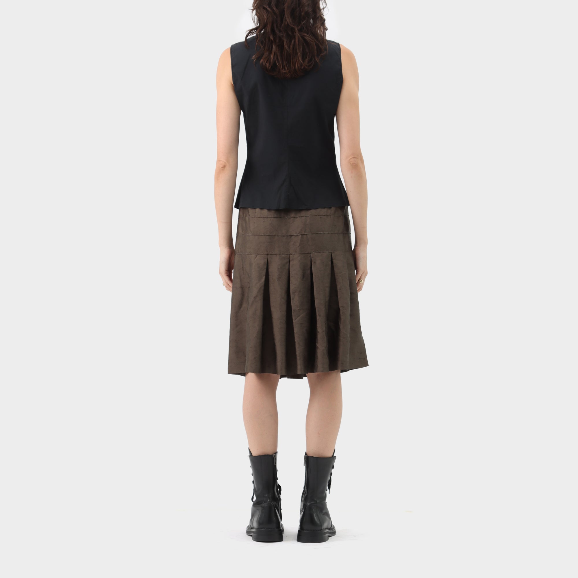 Miu Miu Sleeve Less button up Tank
