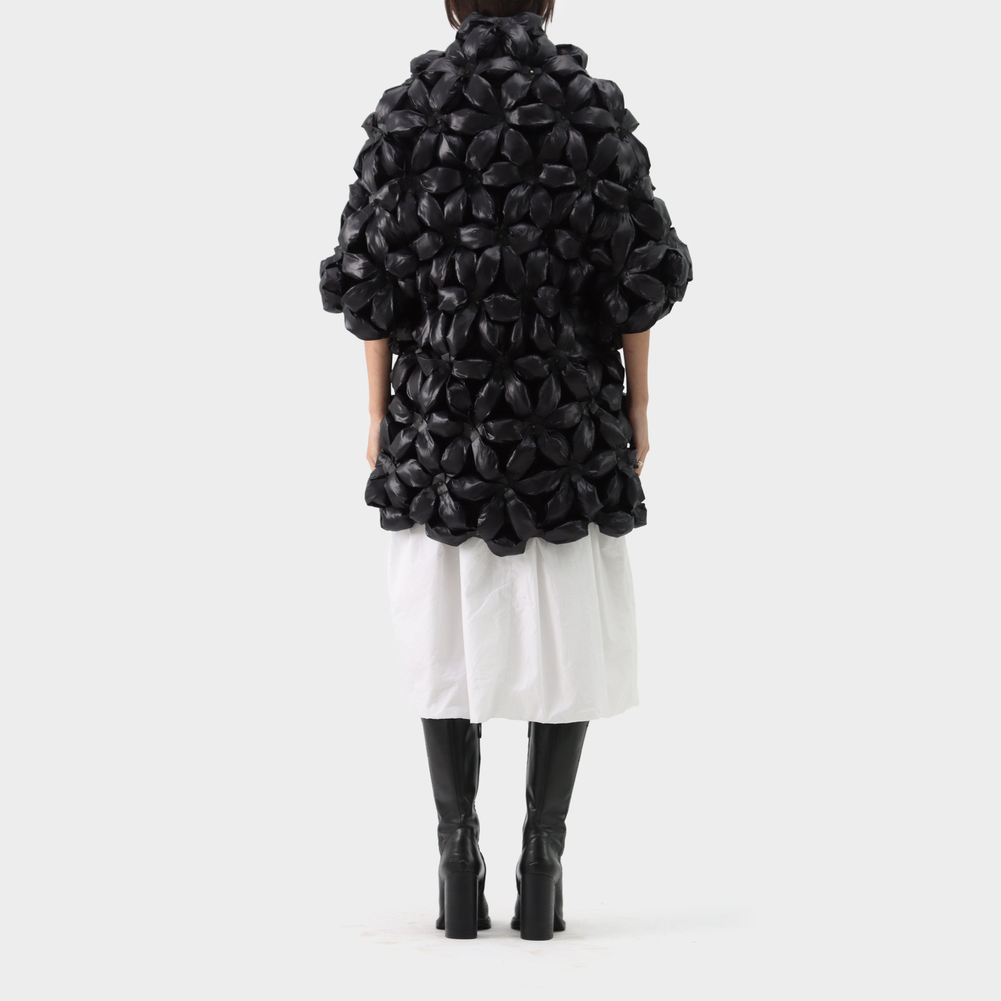 Noir Kei Ninomiya Padded Flower Coat