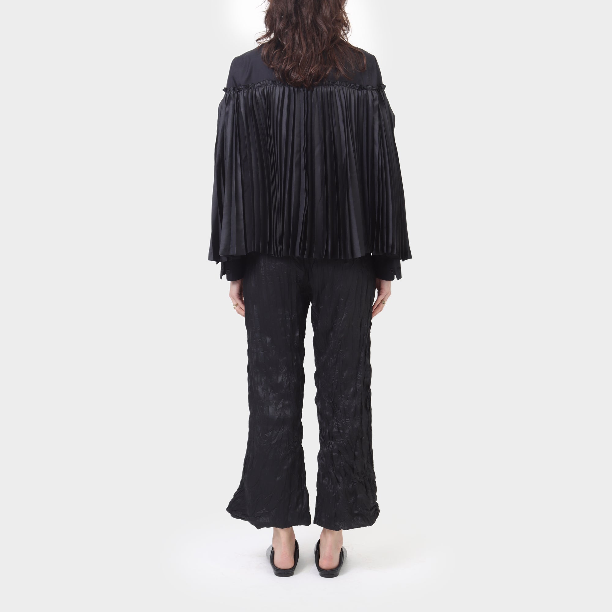 Noir Kei Ninomiya Pleated Shirt