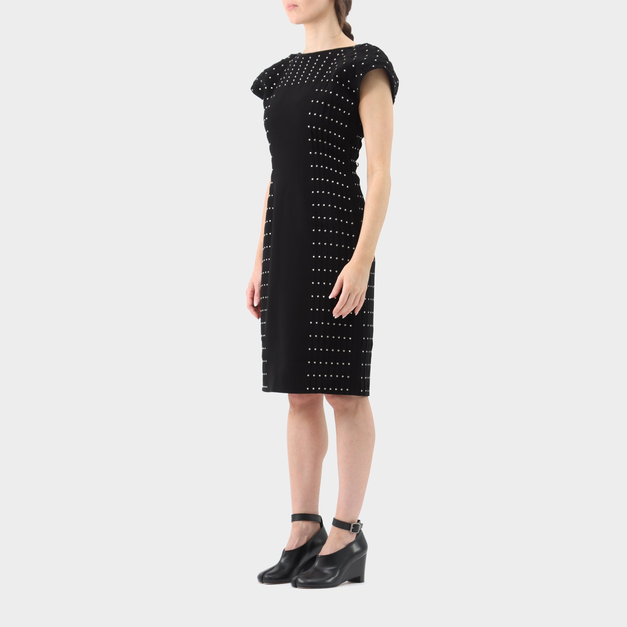 Noir Kei Ninomiya Woven Stud Dress