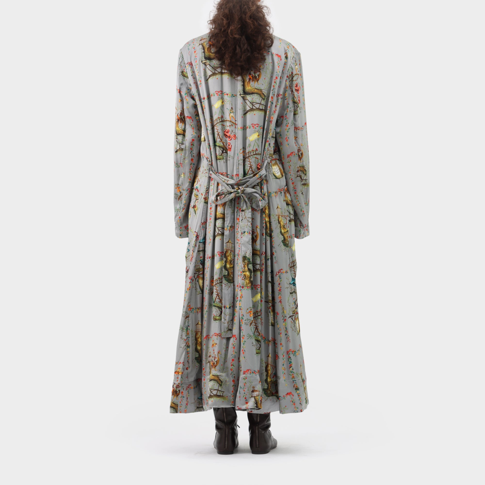 Paul Harnden Shoemakers Chinoiserie Silk Robe