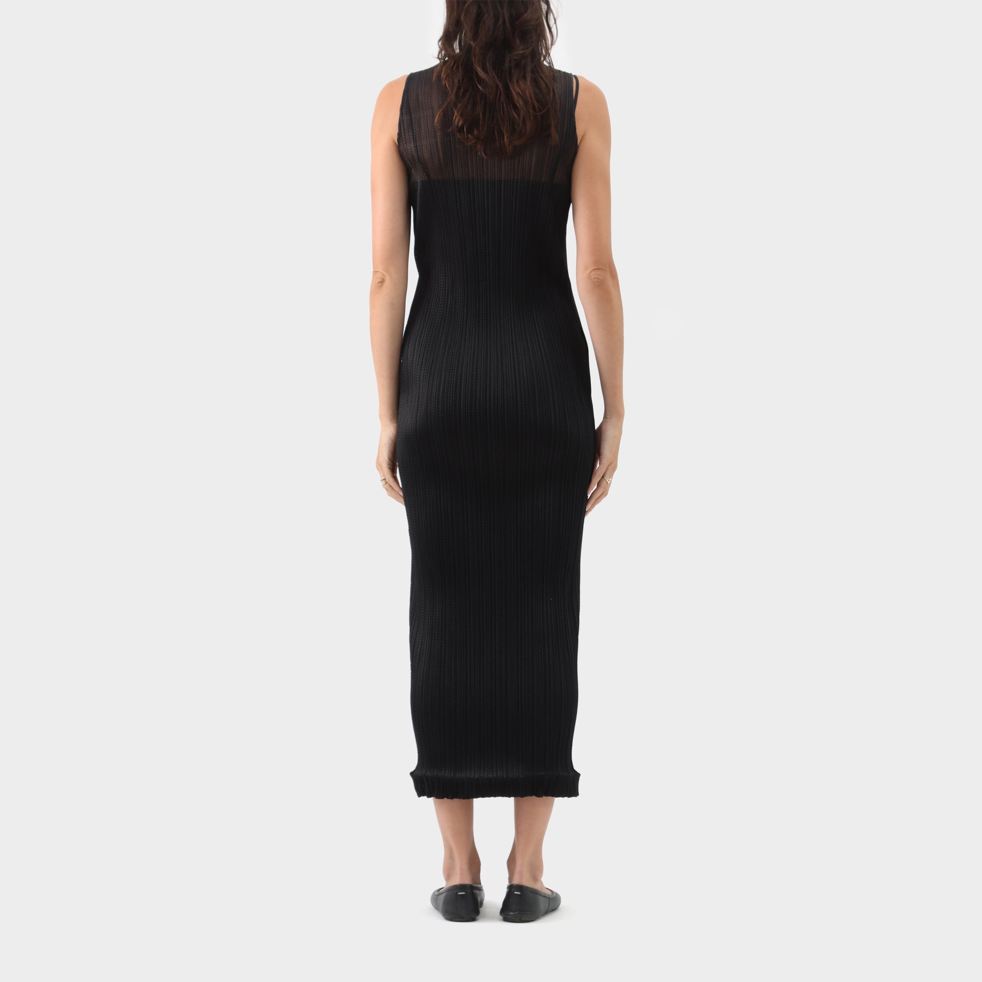 Pleats Please Double Layered Long Dress