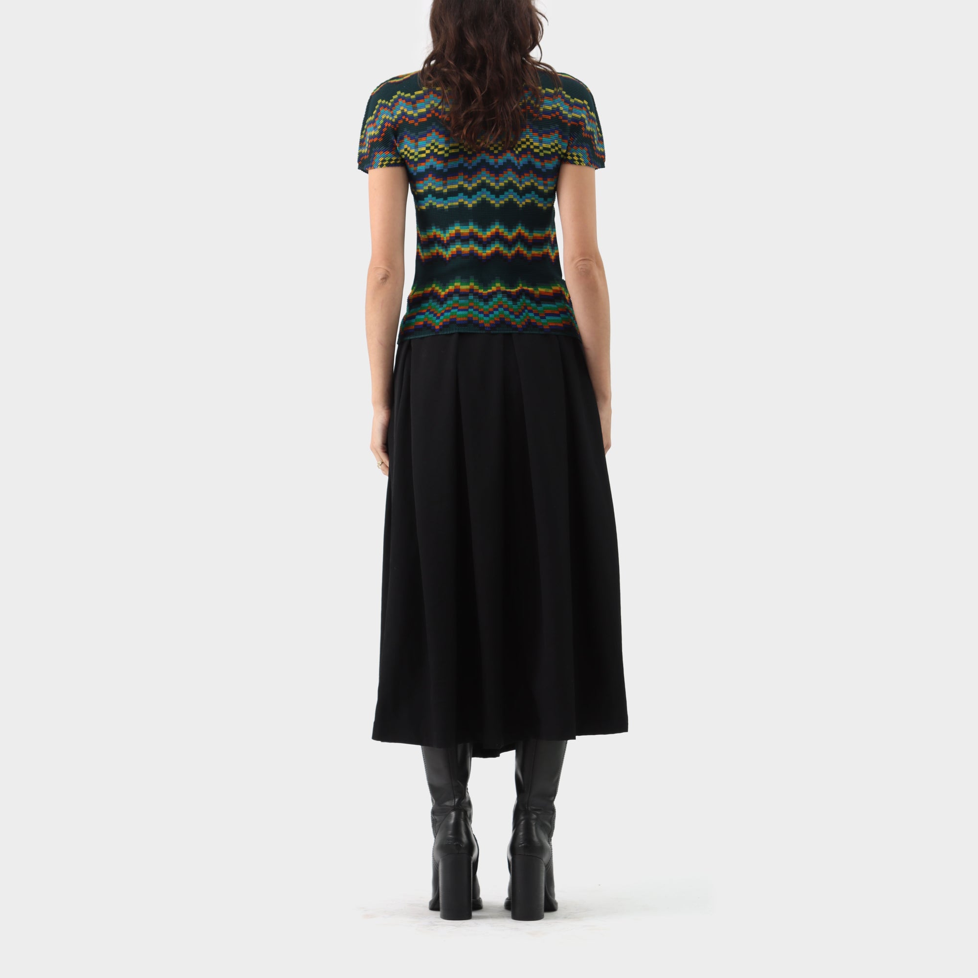 Issey Miyake ME Chevron Box Pleat Top