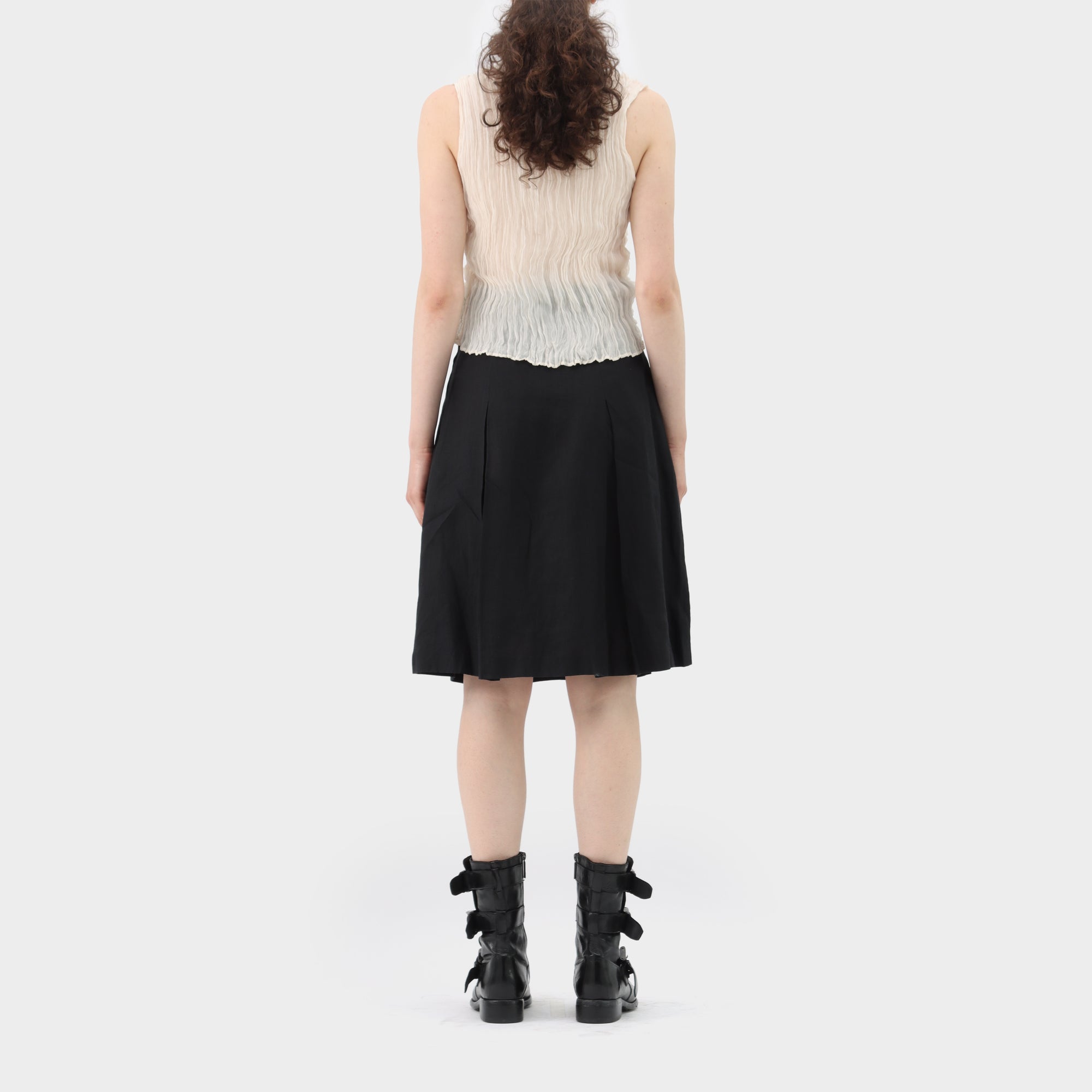Issey Miyake Sheer Wave Pleat Tank