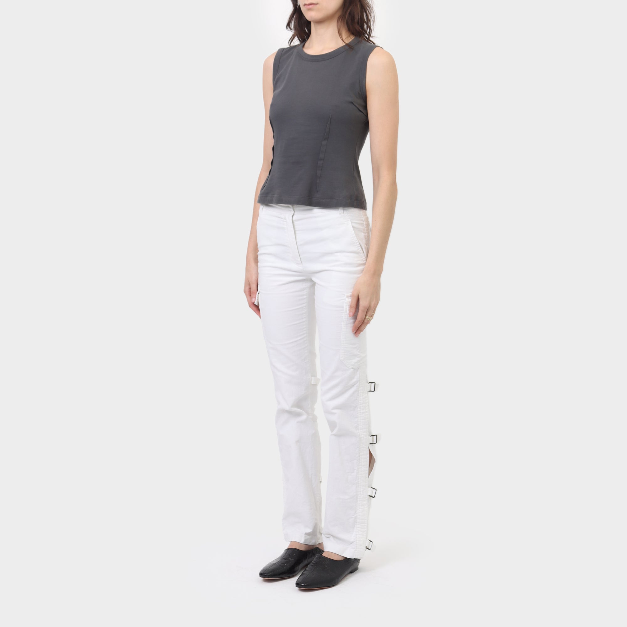 Prada Exposed Dart Tank