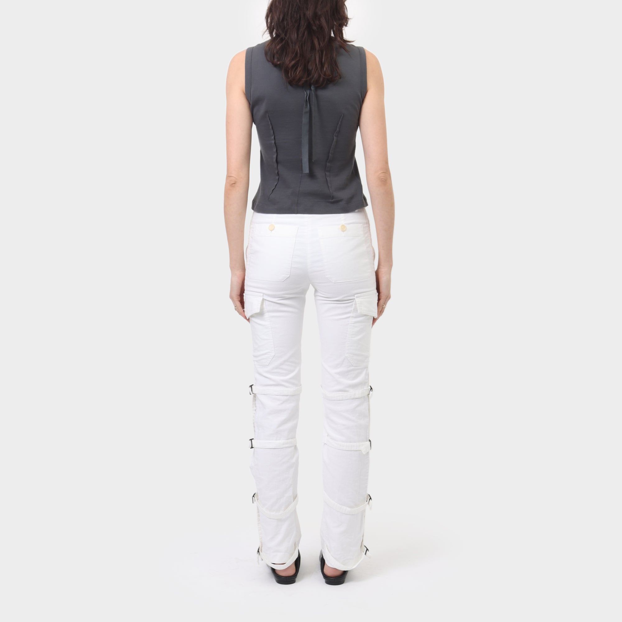 Prada Exposed Dart Tank