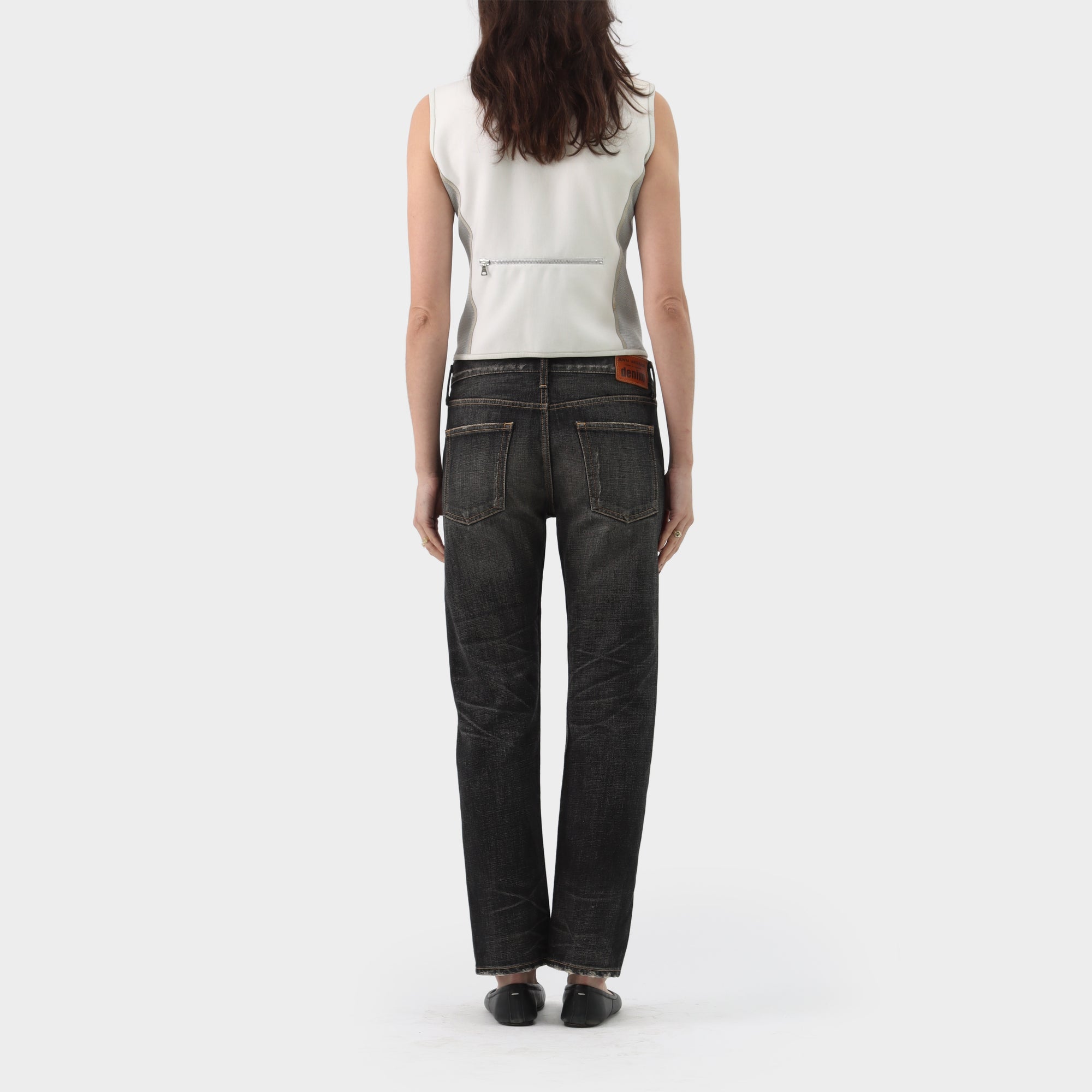 Prada Mesh Panelled Zip up Vest