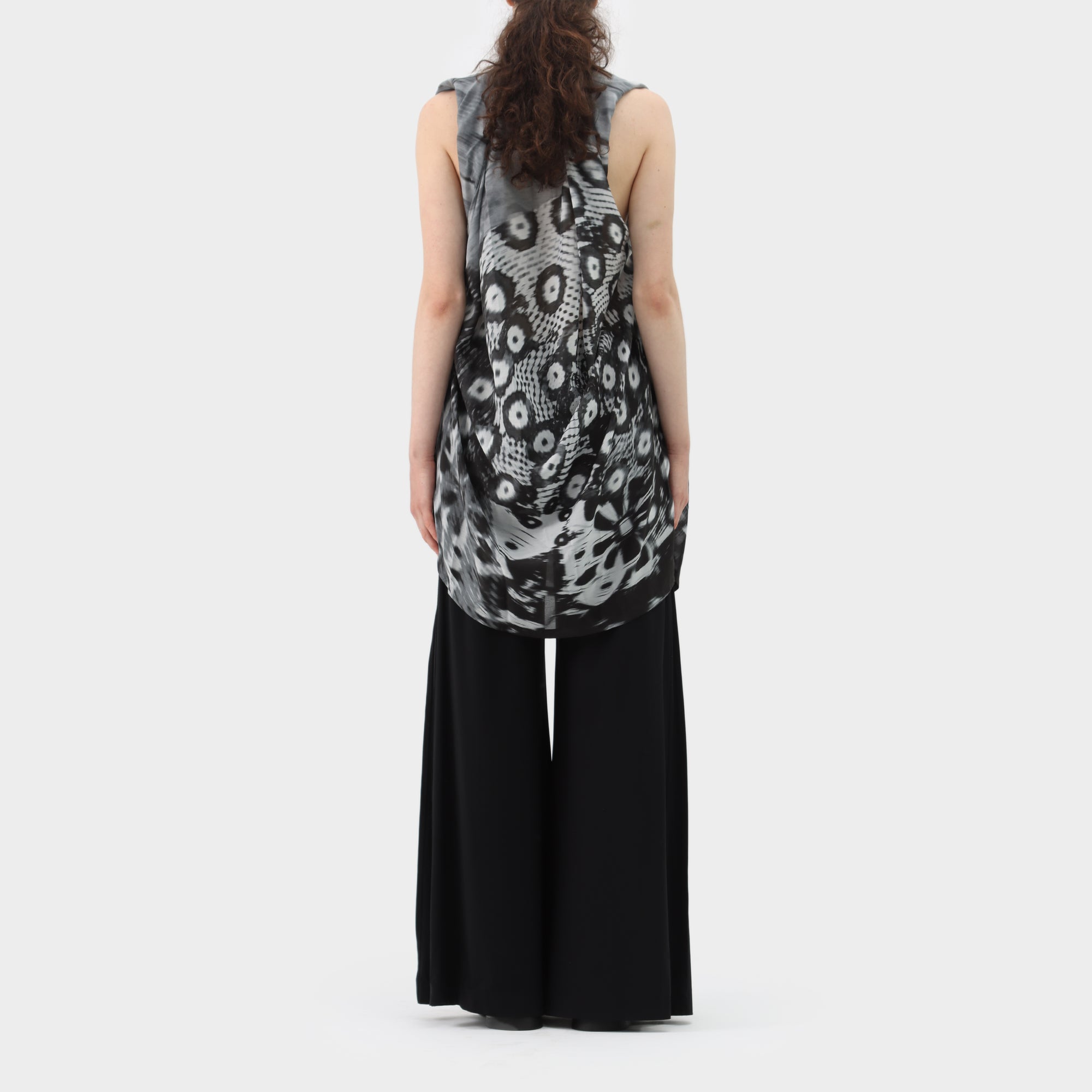 Issey Miyake Patterned Polyester Dress