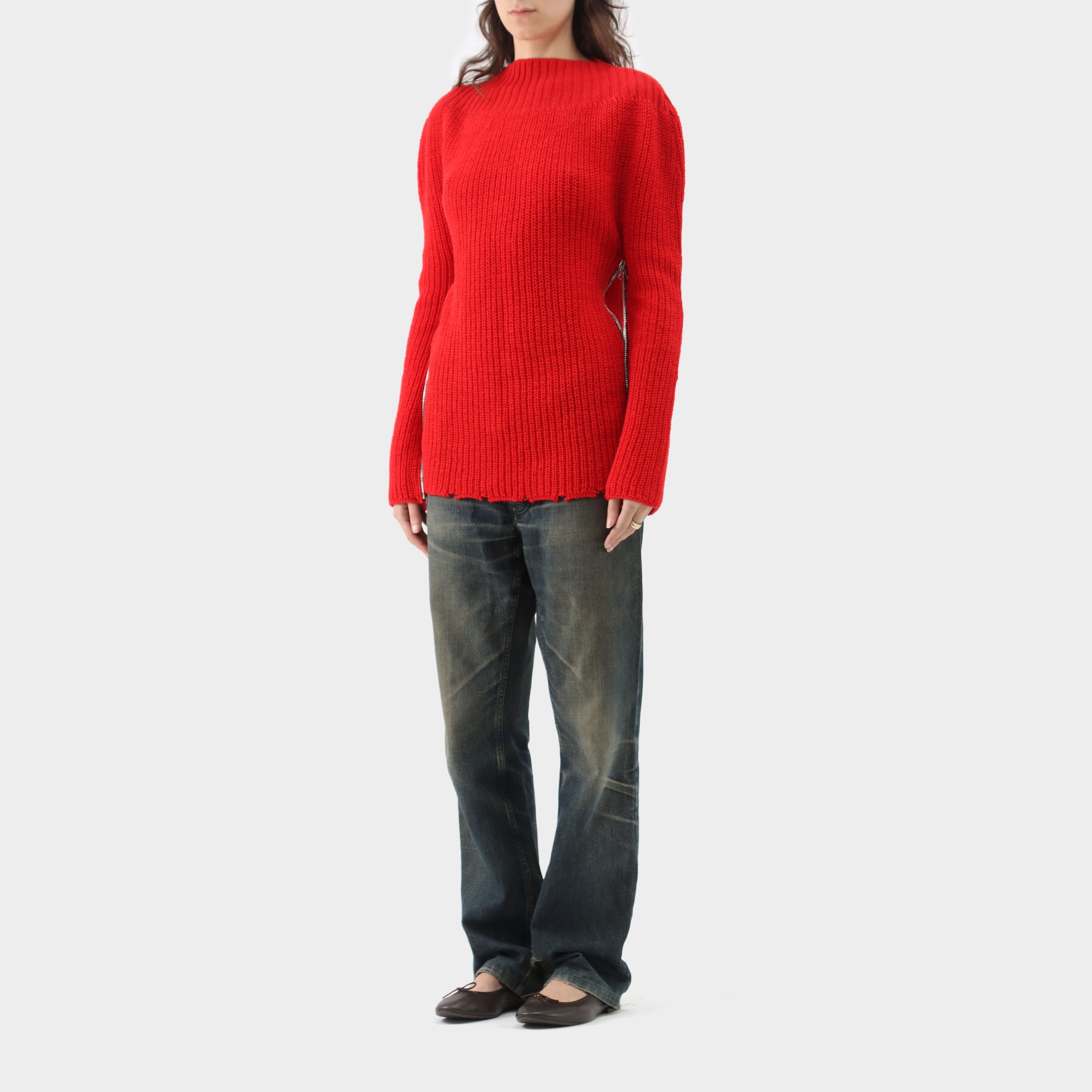Raf Simons Transformer Cape Knit