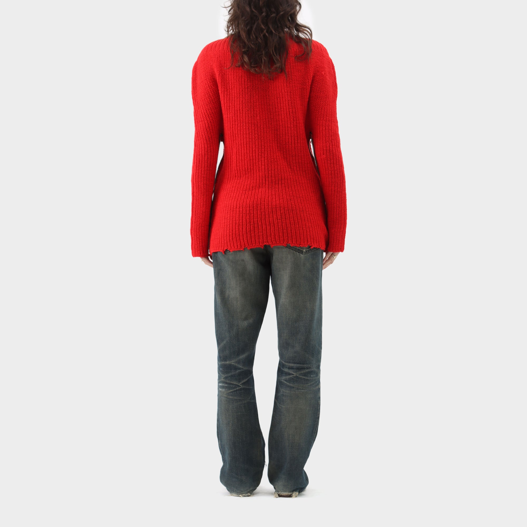 Raf Simons Transformer Cape Knit
