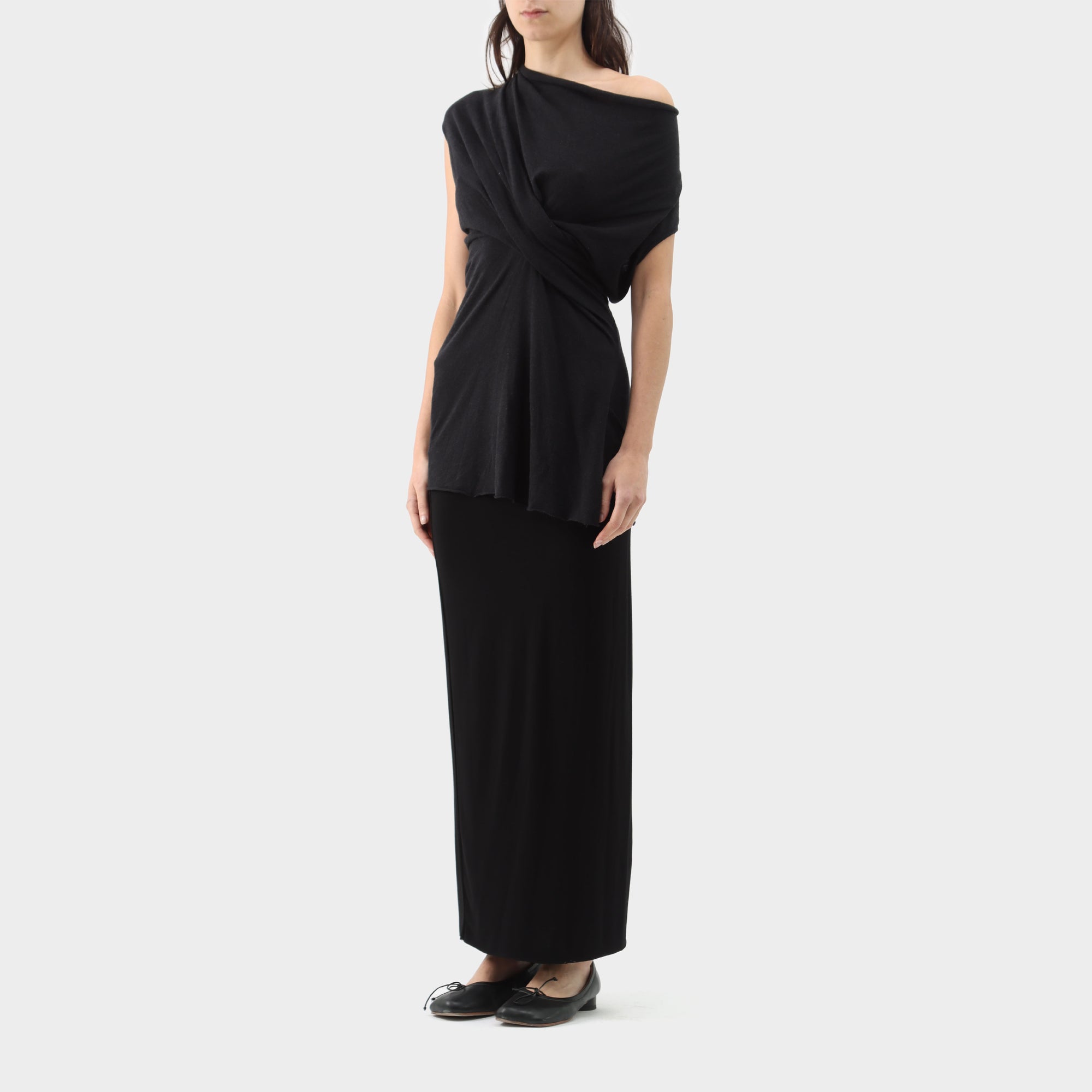 Rick Owens Lillies Sleeveless Draped Top