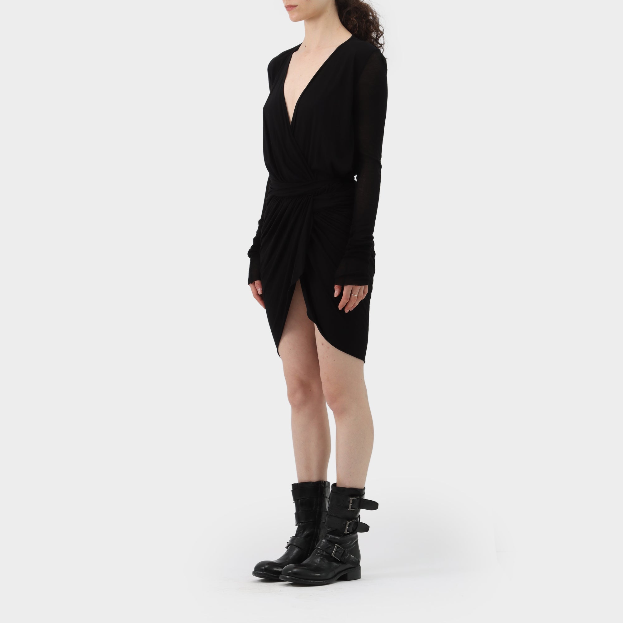 Rick Owens Lillies Wrap Dress