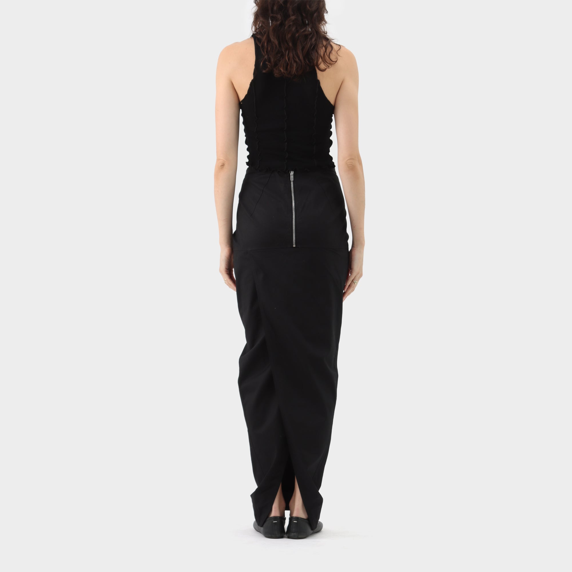 Rick Owens Maxi Sculpture Skirt
