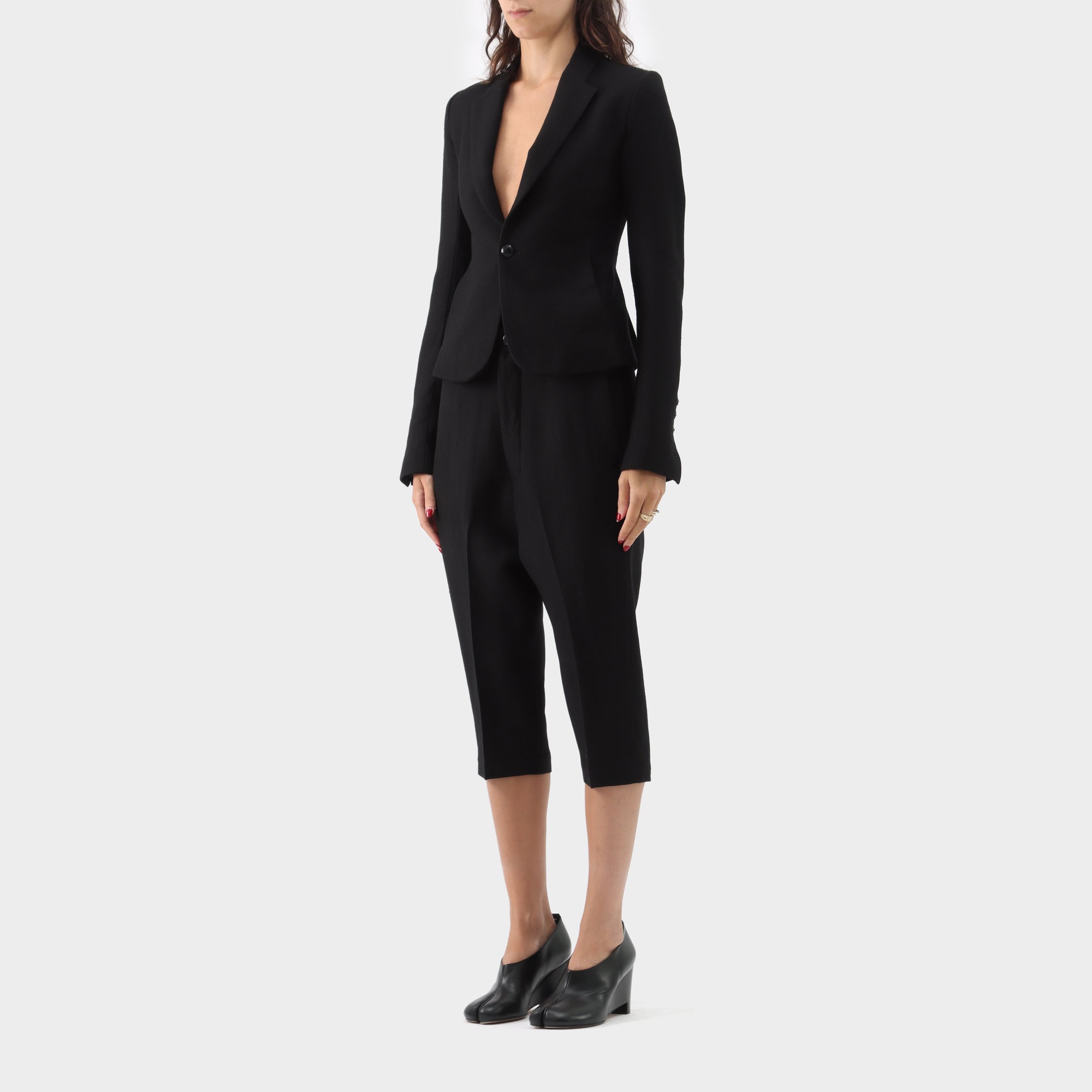 Rick Owens Tailored Wool Jacket