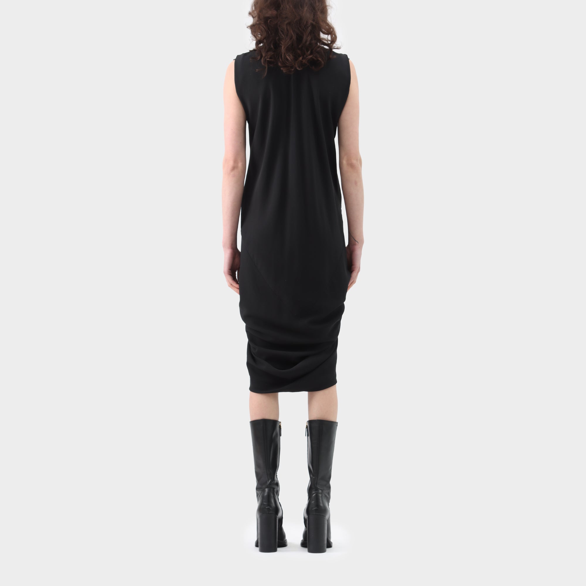 Rick Owens Creatch Drape Pocket Dress