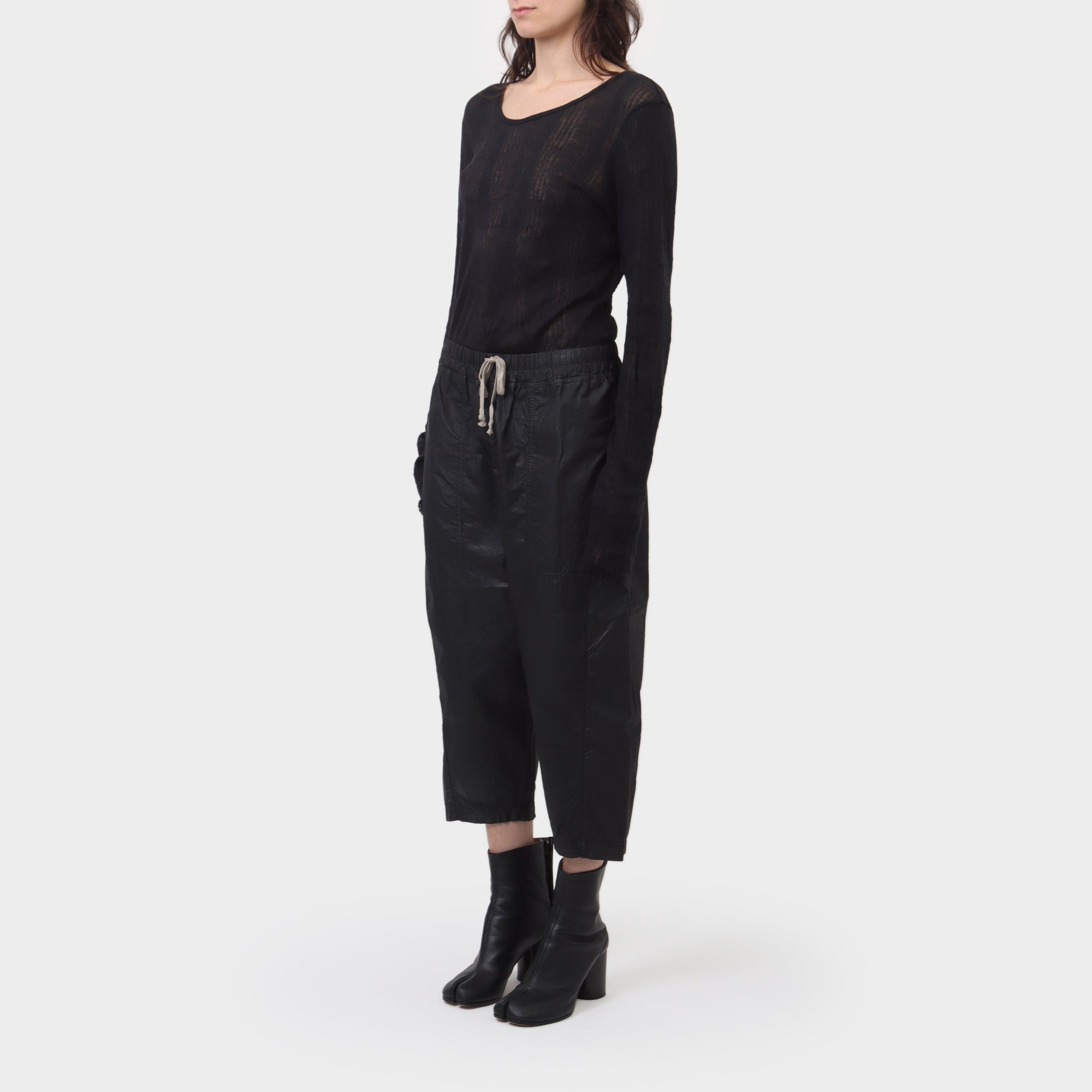 Rick Owens DRKSHDW Cropped Drawstring Pantalone Pants
