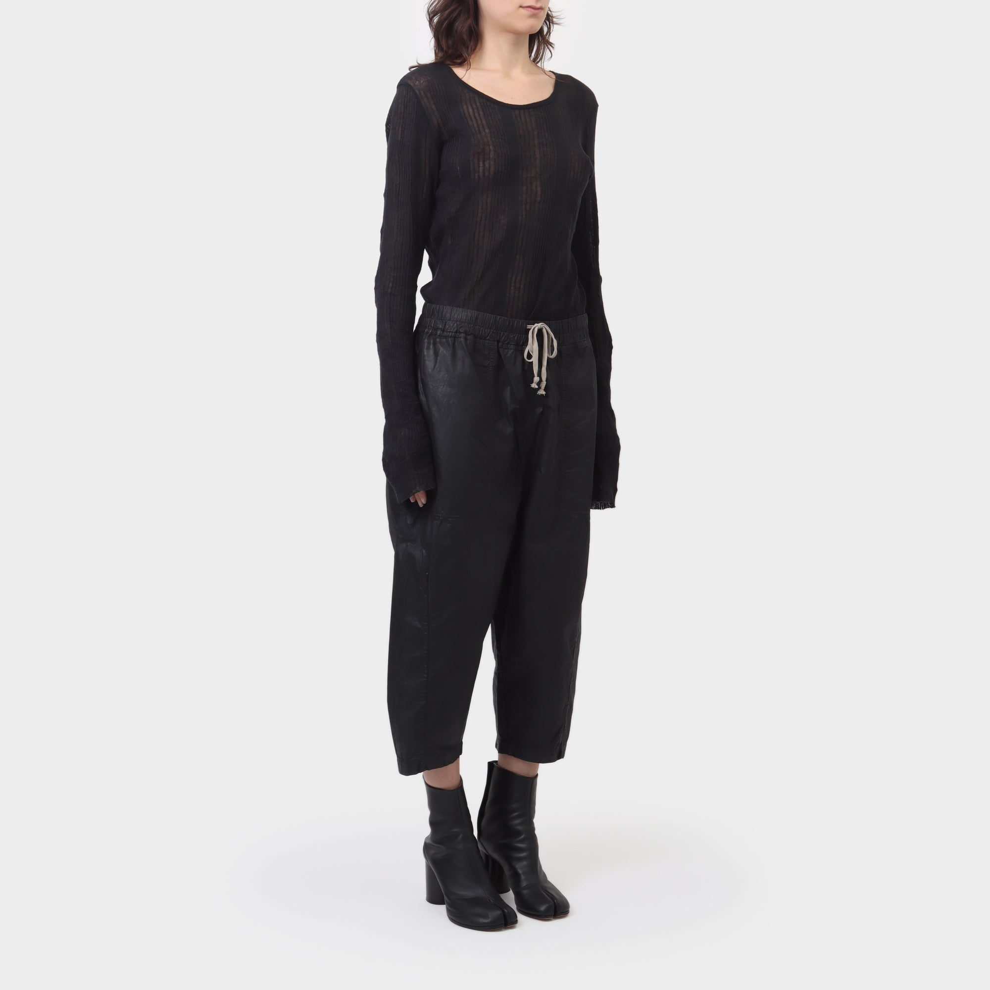 Rick Owens DRKSHDW Cropped Drawstring Pantalone Pants