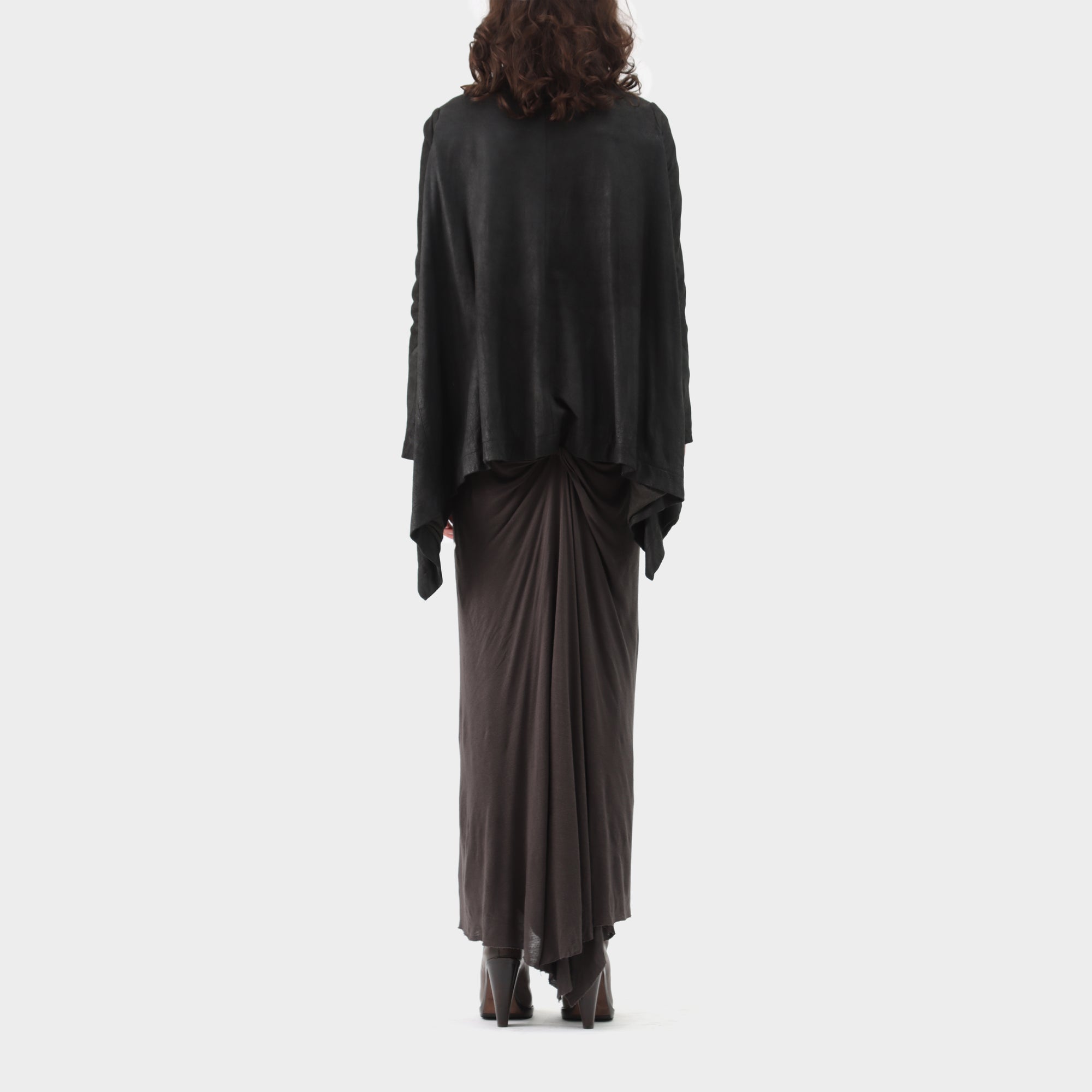 Rick Owens Goat leather Wool Lined Jacket