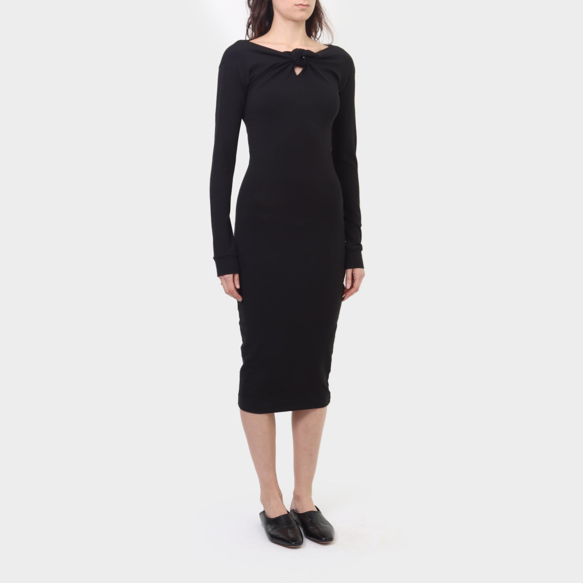 Romeo Gigli Fitted Knot Dress
