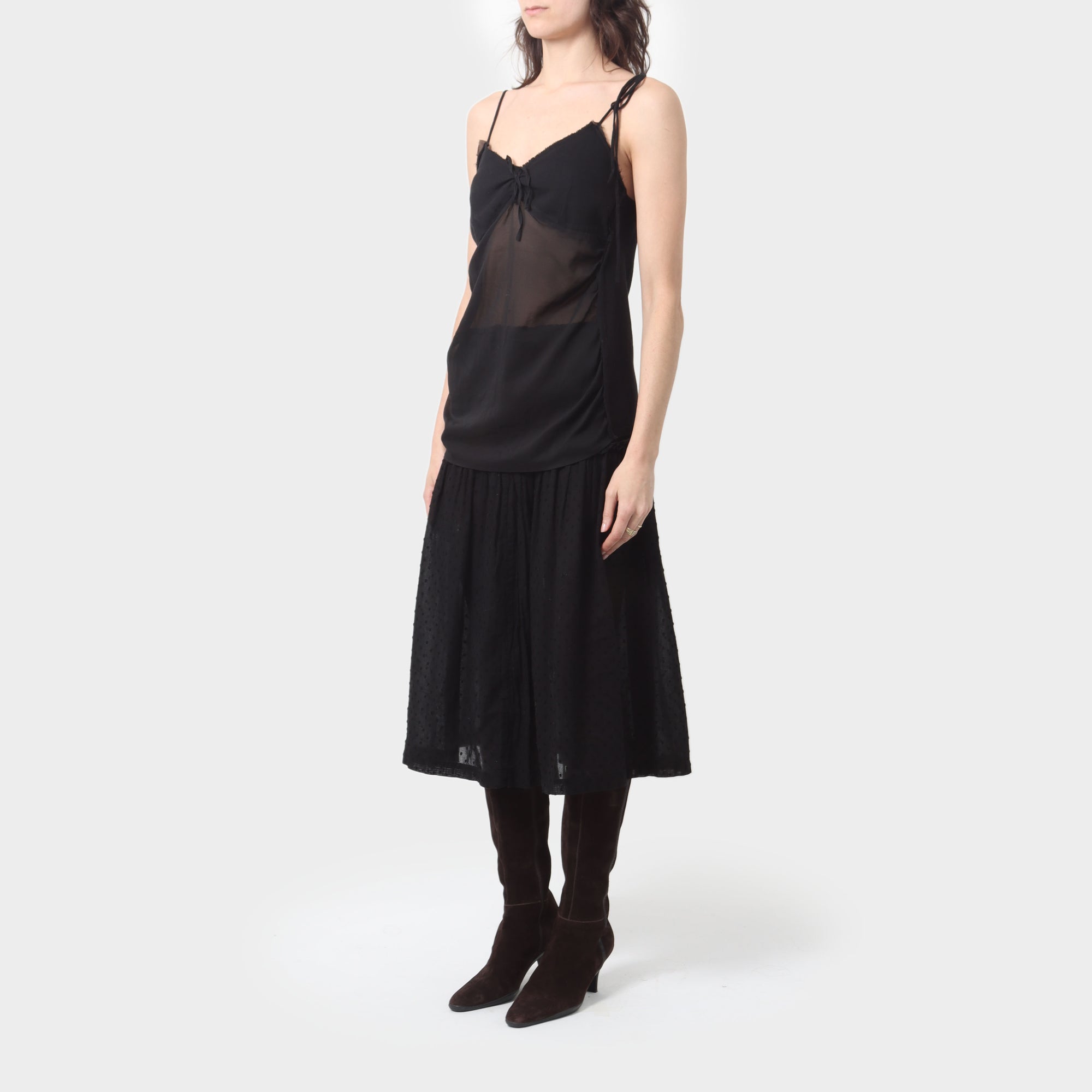 Rundholz DIP Sheer Wool/Silk Top