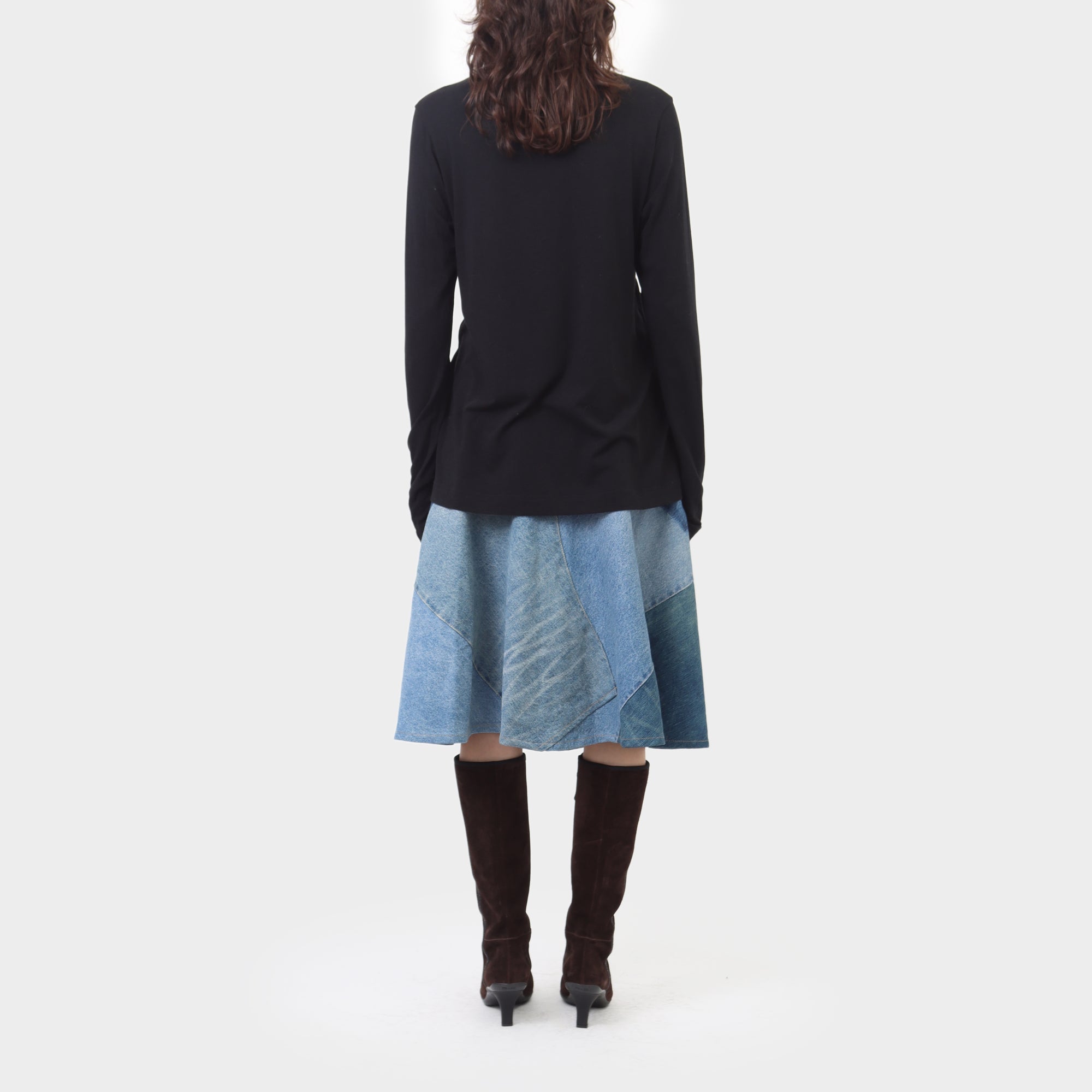 Rundholz BLK Diamond Gathered Long Sleeve