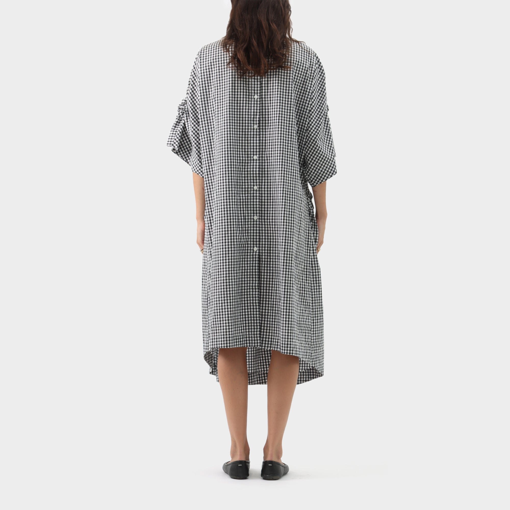 Simone Rocha Smocked Gingham Dress