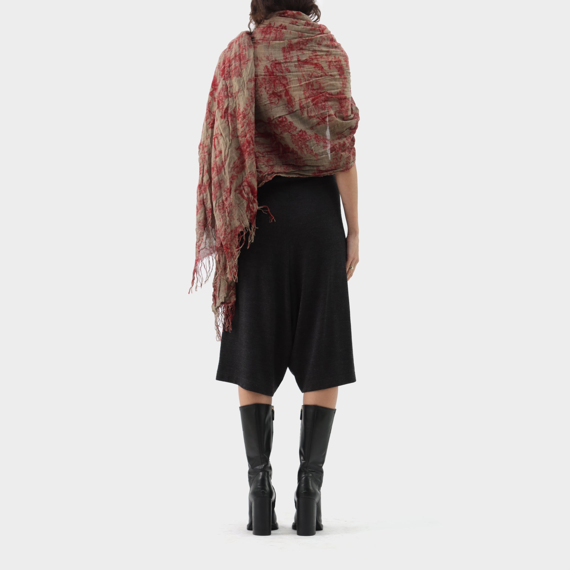 Uma Wang Collection Printed Wool Scarf