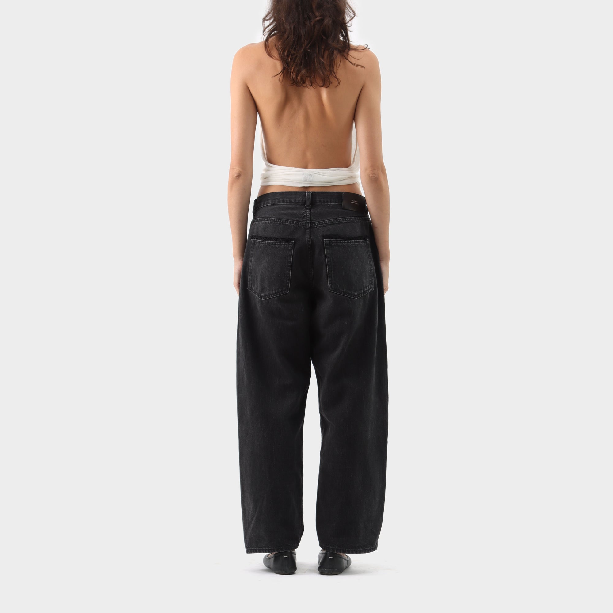 Undercover Satin Trim Jeans