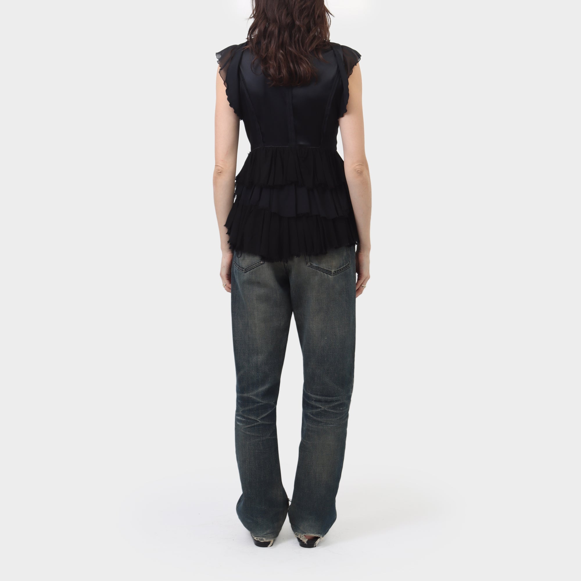Undercover Tiered Chiffon Top